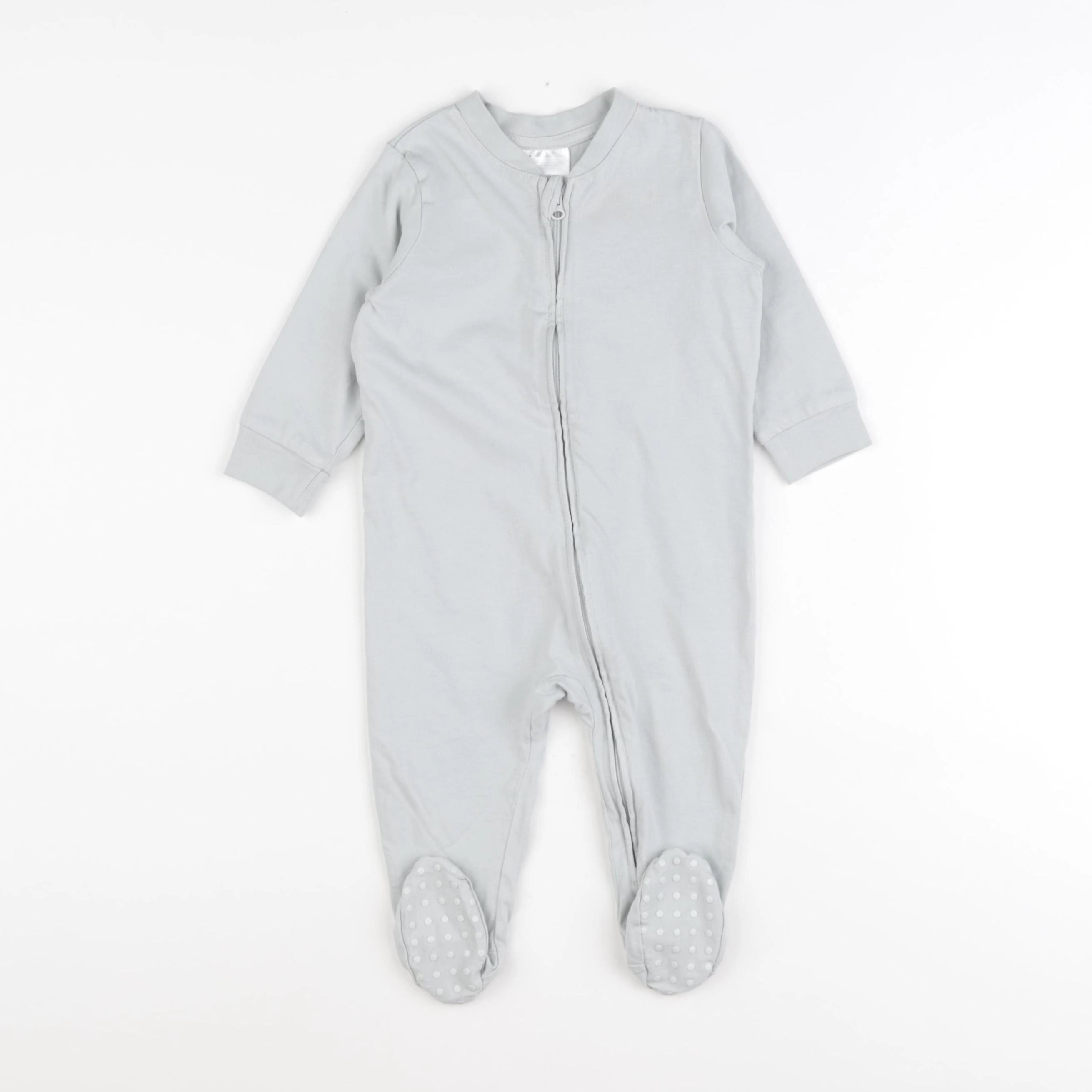 H&M - pyjama coton bleu - 9 mois