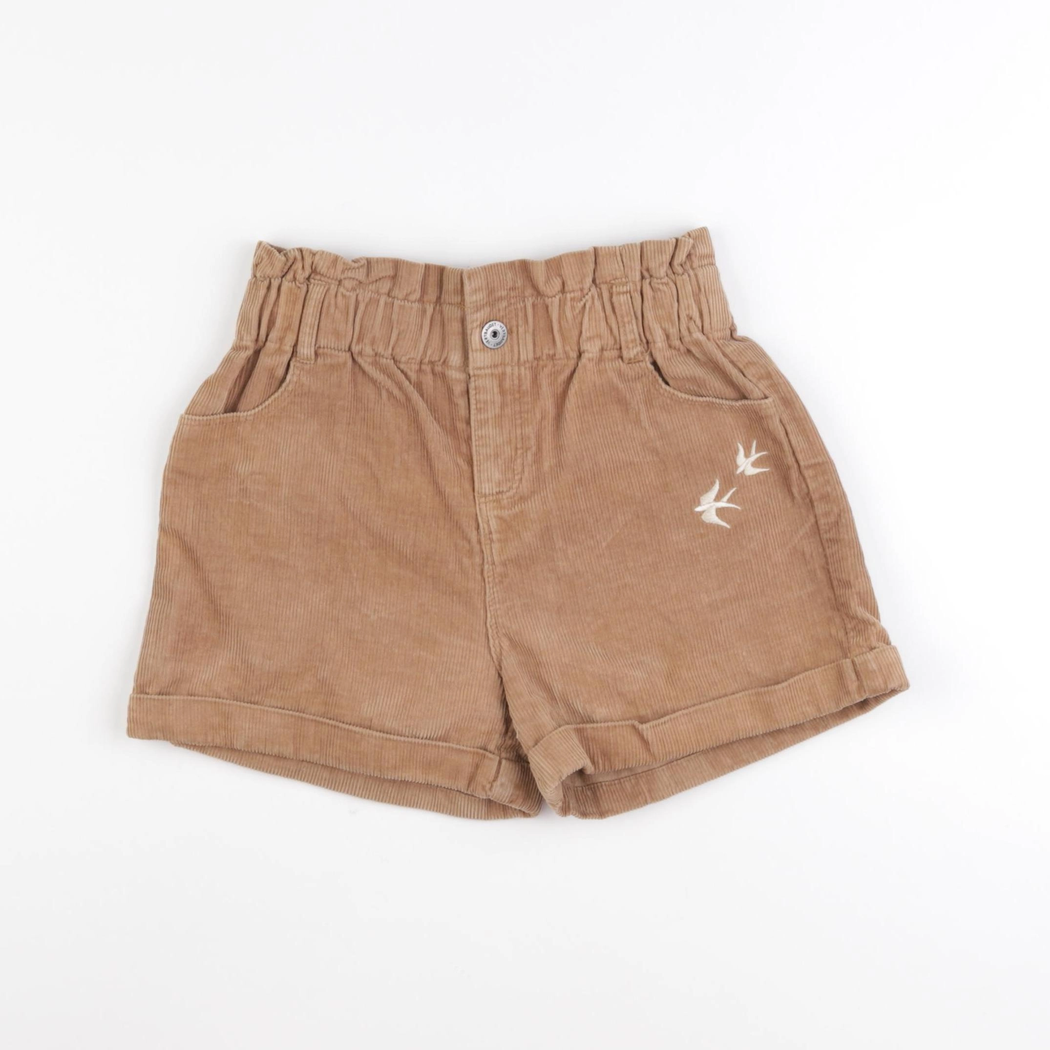 Vertbaudet - short marron - 9 ans