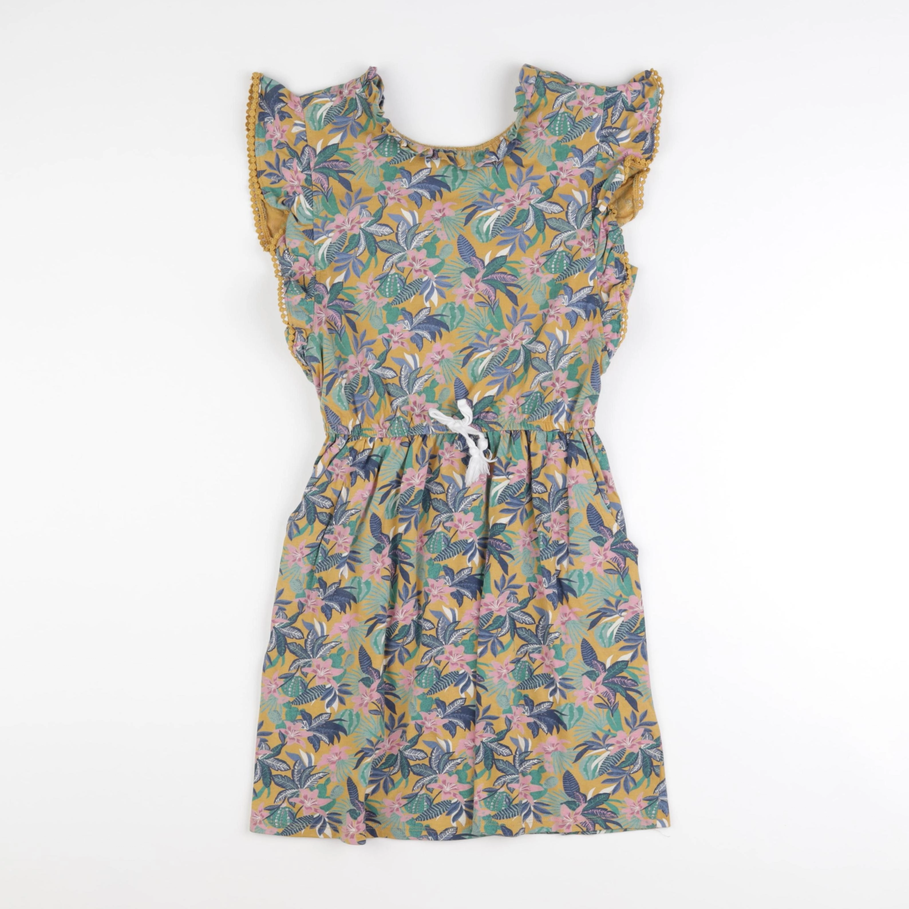 Vertbaudet - robe multicolore - 10 ans