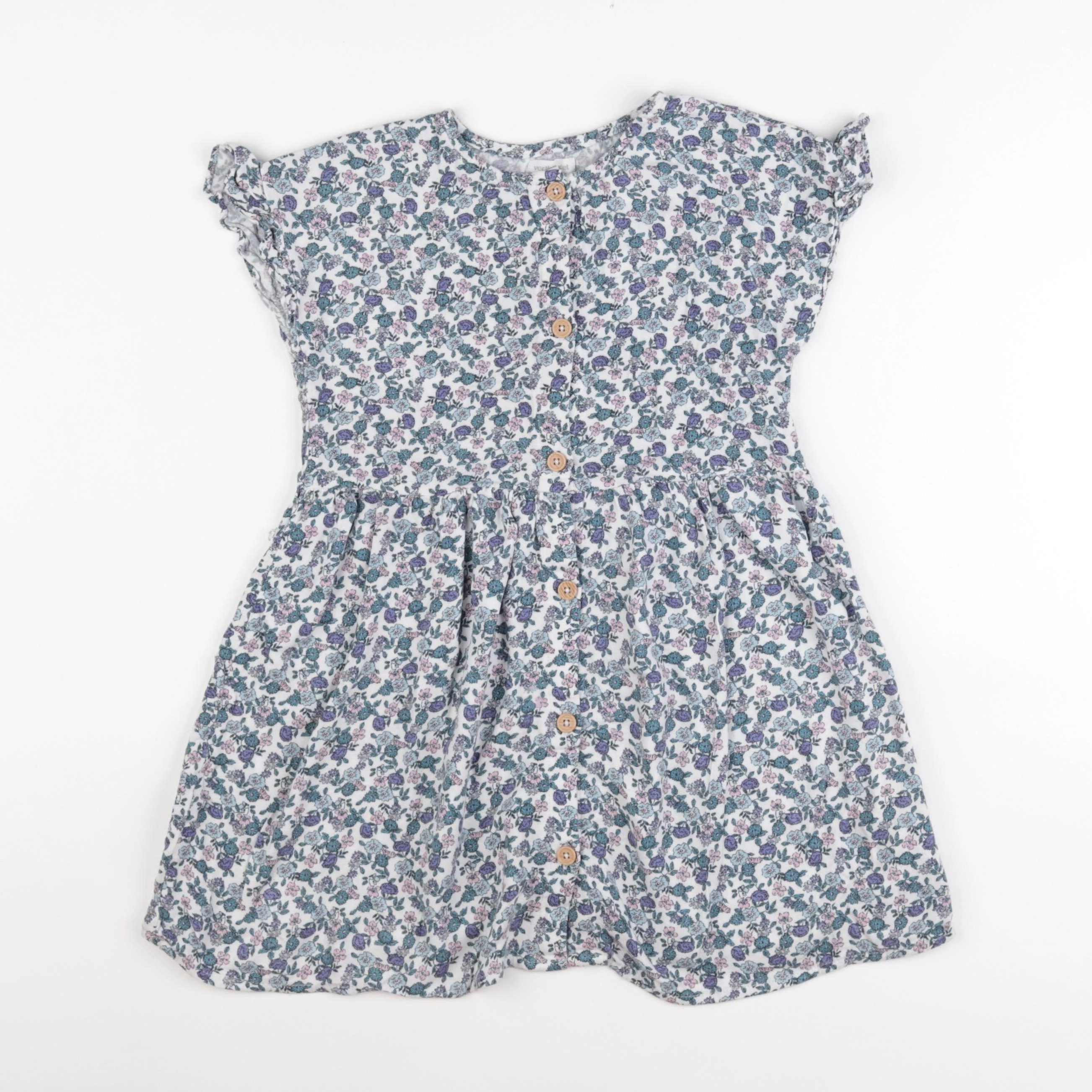 Vertbaudet - robe bleu - 6 ans