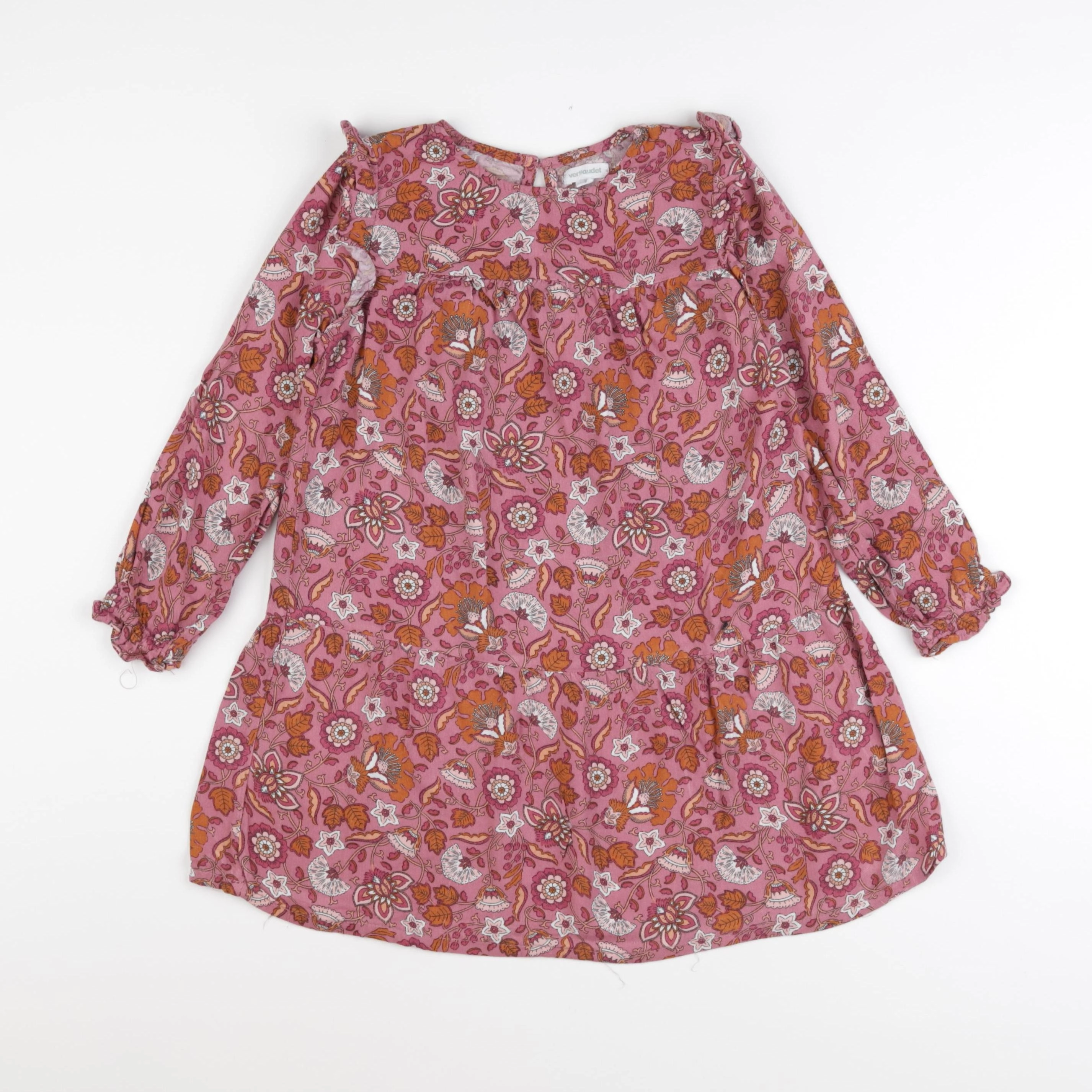 Vertbaudet - robe rose - 6 ans