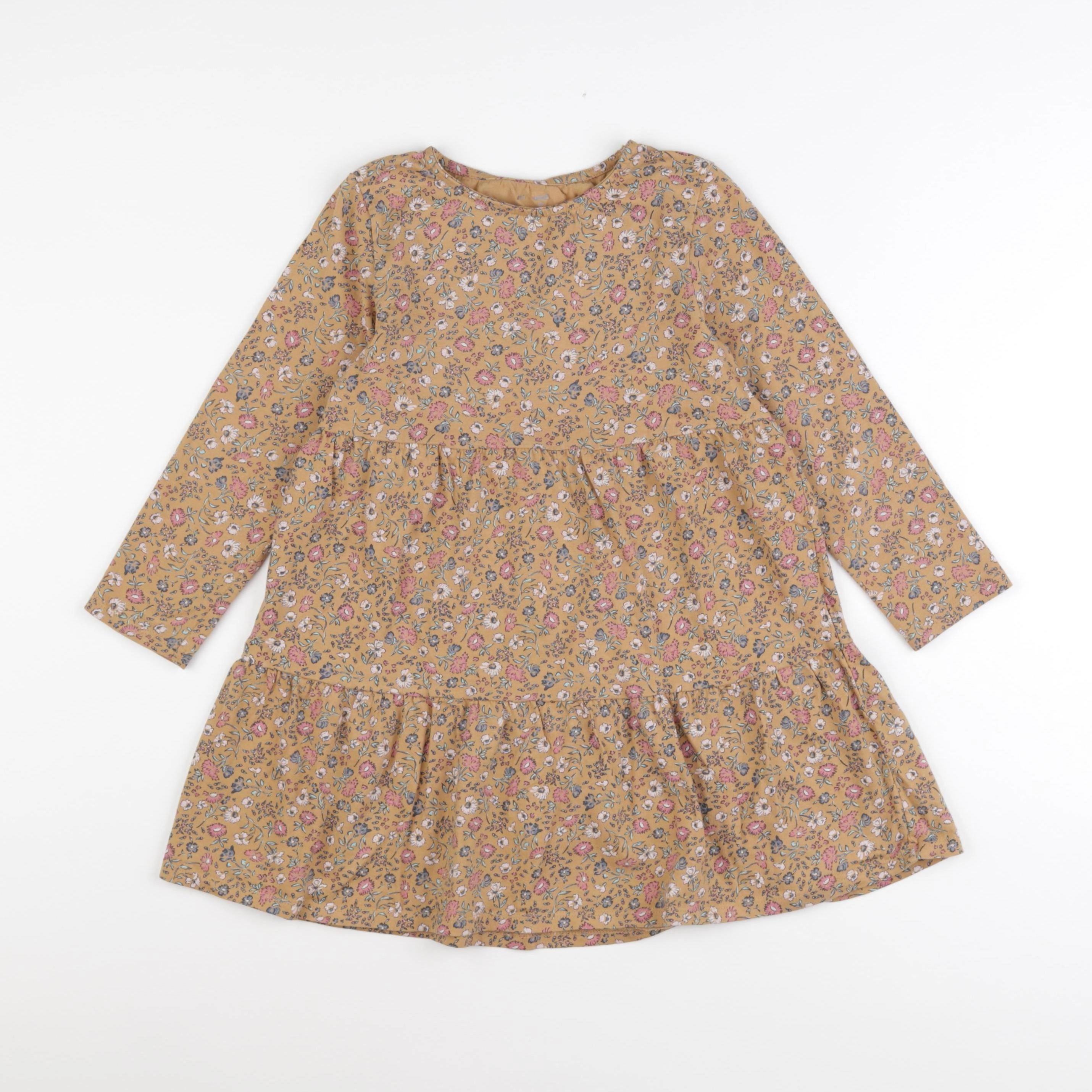 Vertbaudet - robe jaune - 6 ans