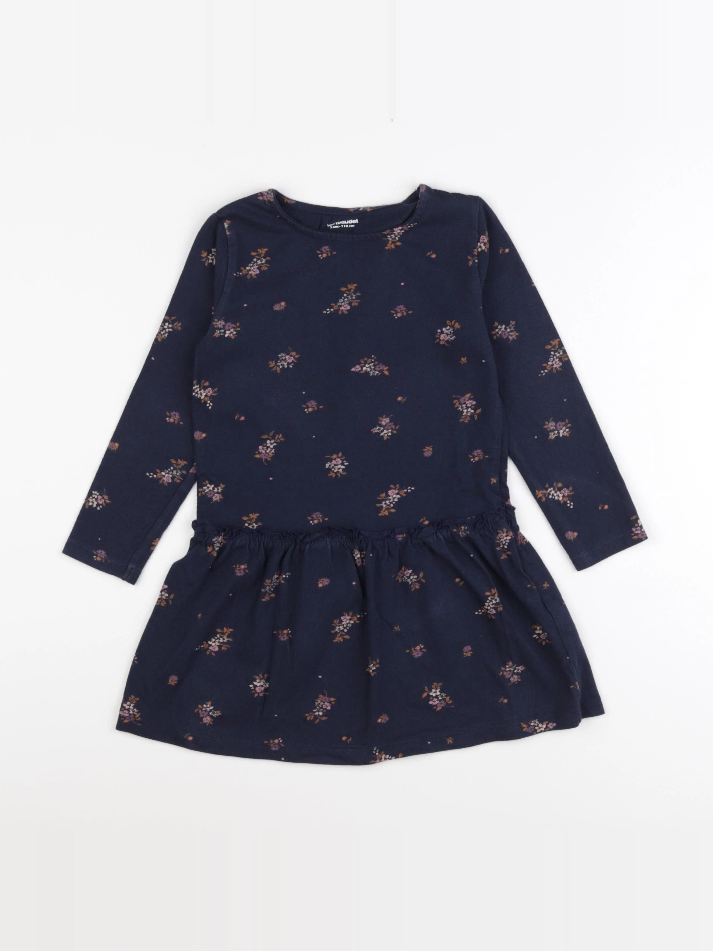 Vertbaudet - robe bleu - 5 ans