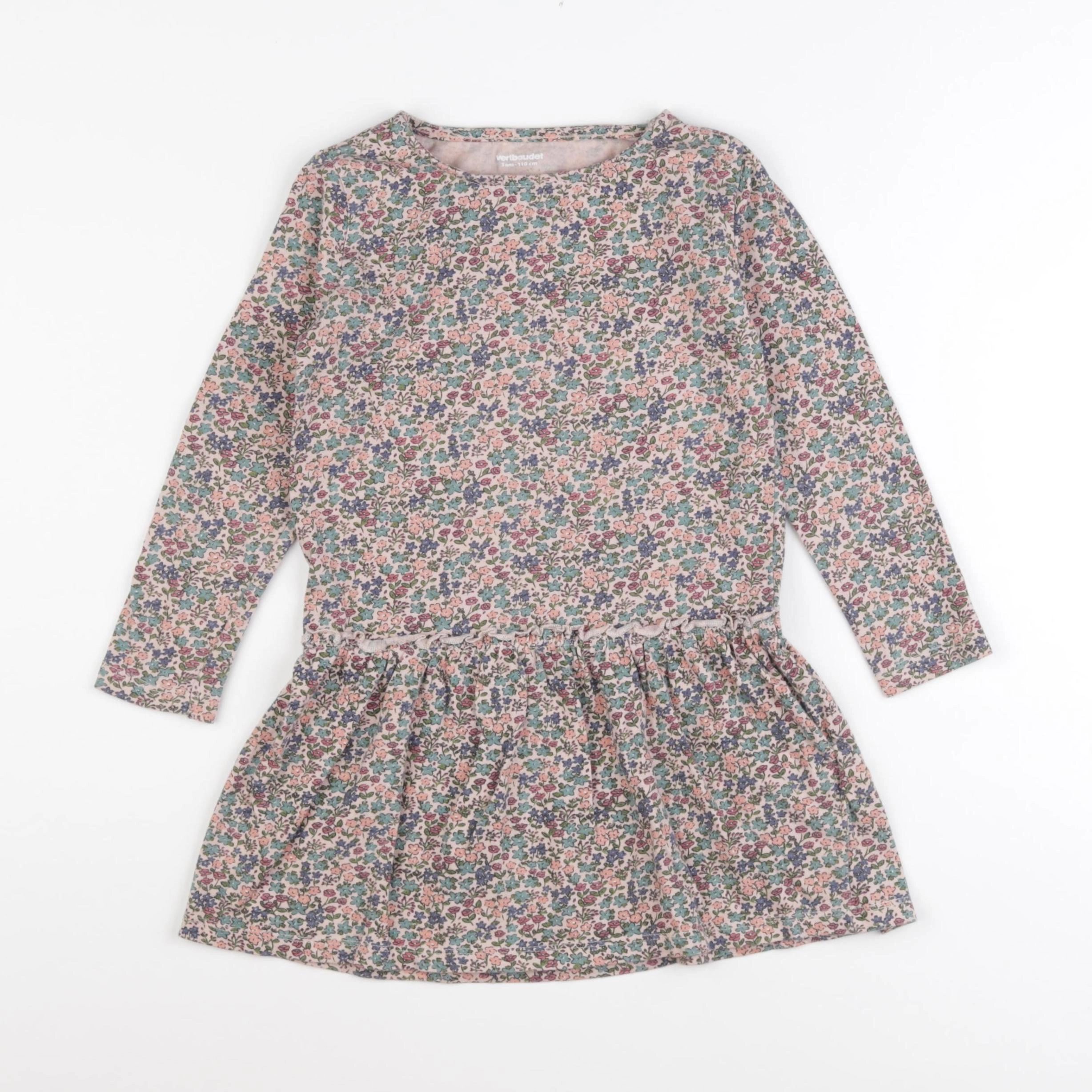 Vertbaudet - robe rose - 5 ans