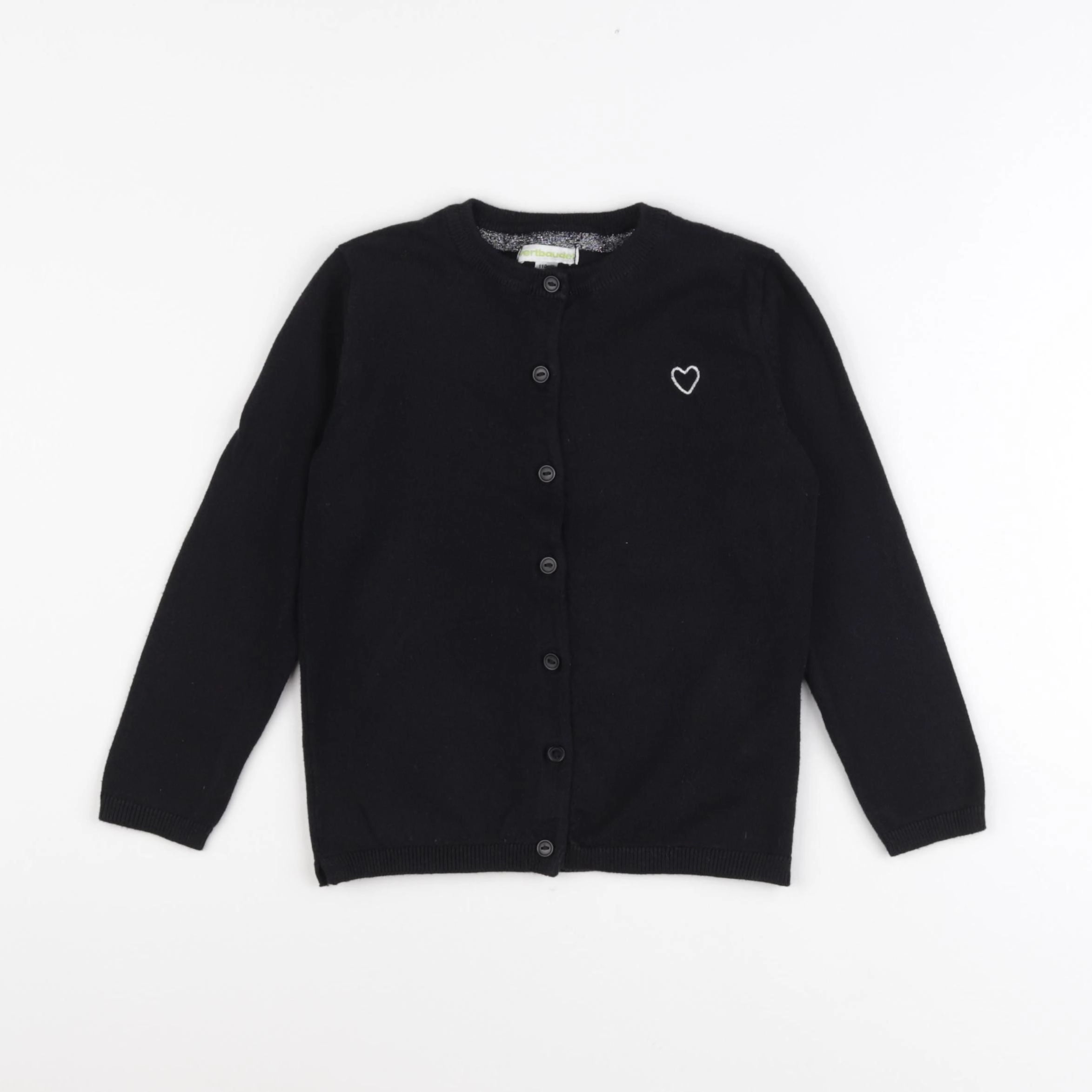 Vertbaudet - gilet noir - 5 ans