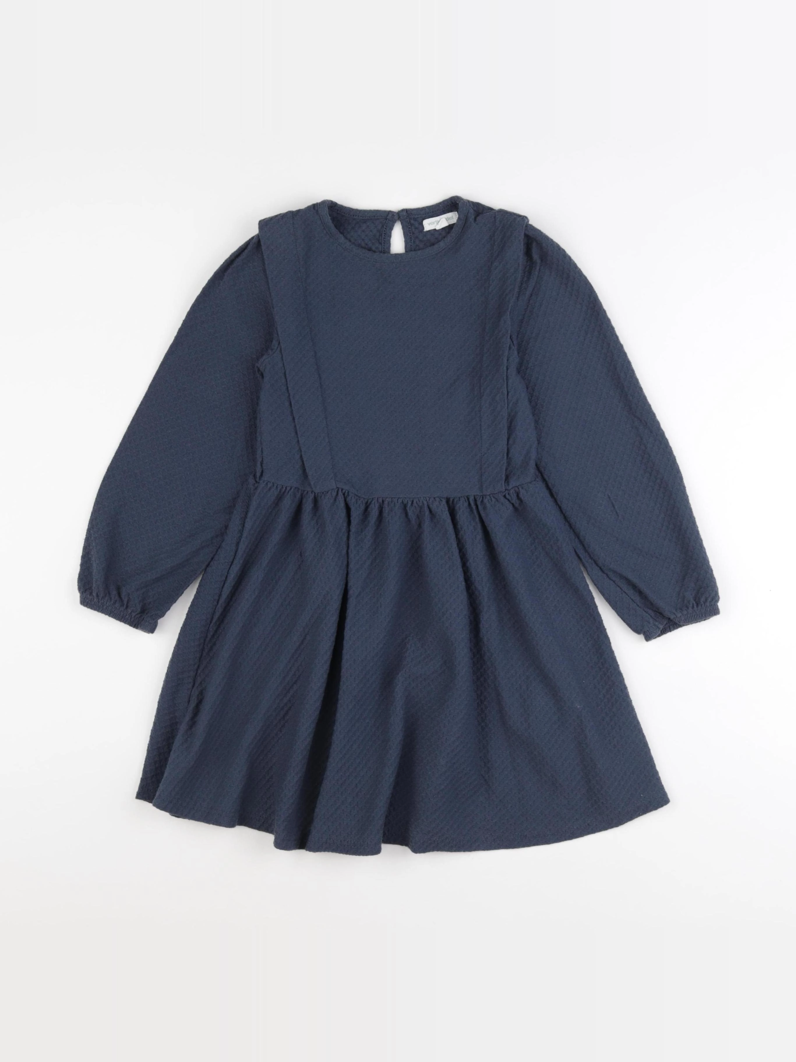 Vertbaudet - robe bleu - 6 ans