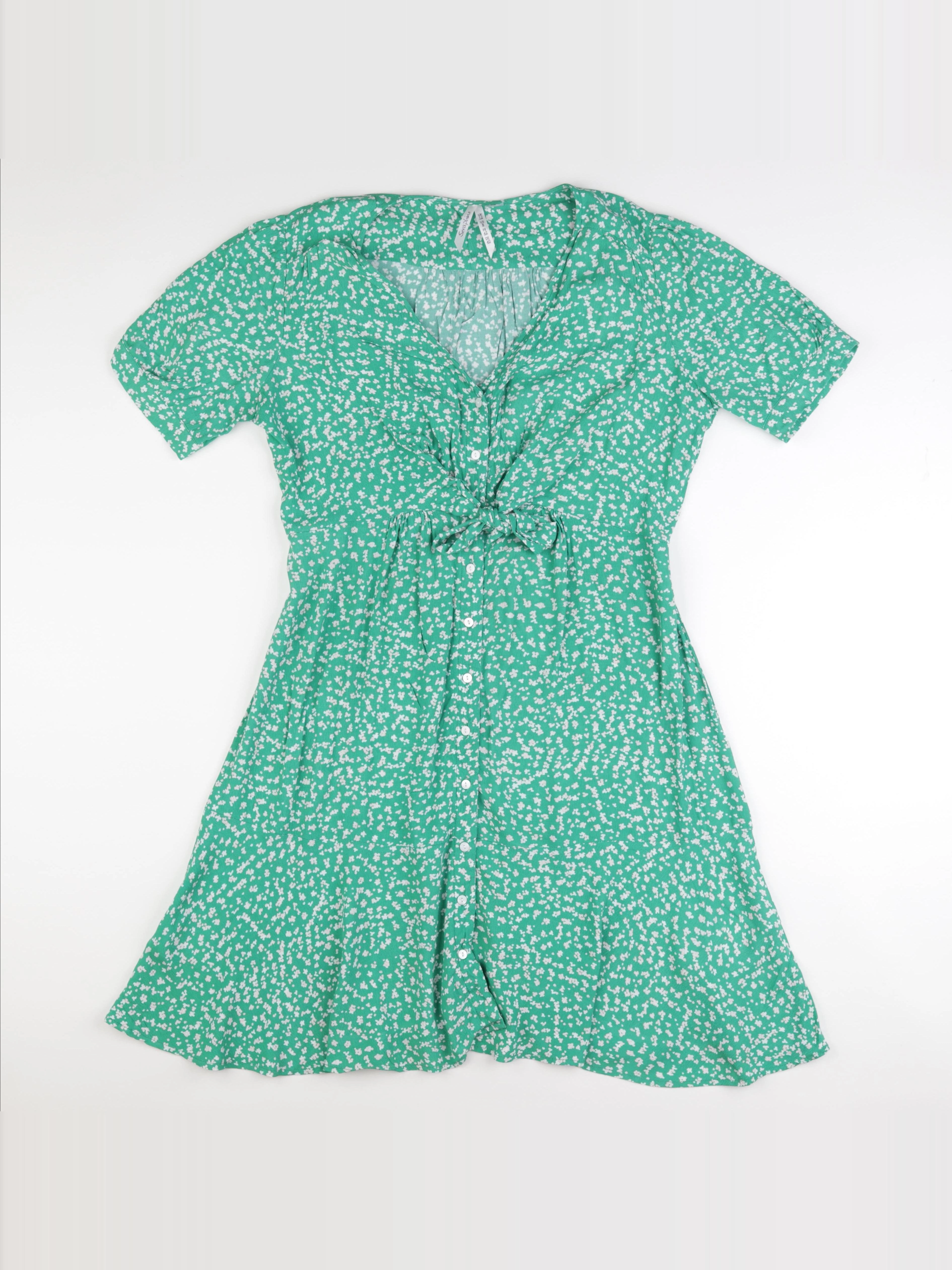 Seraphine - robe grossesse vert - 42