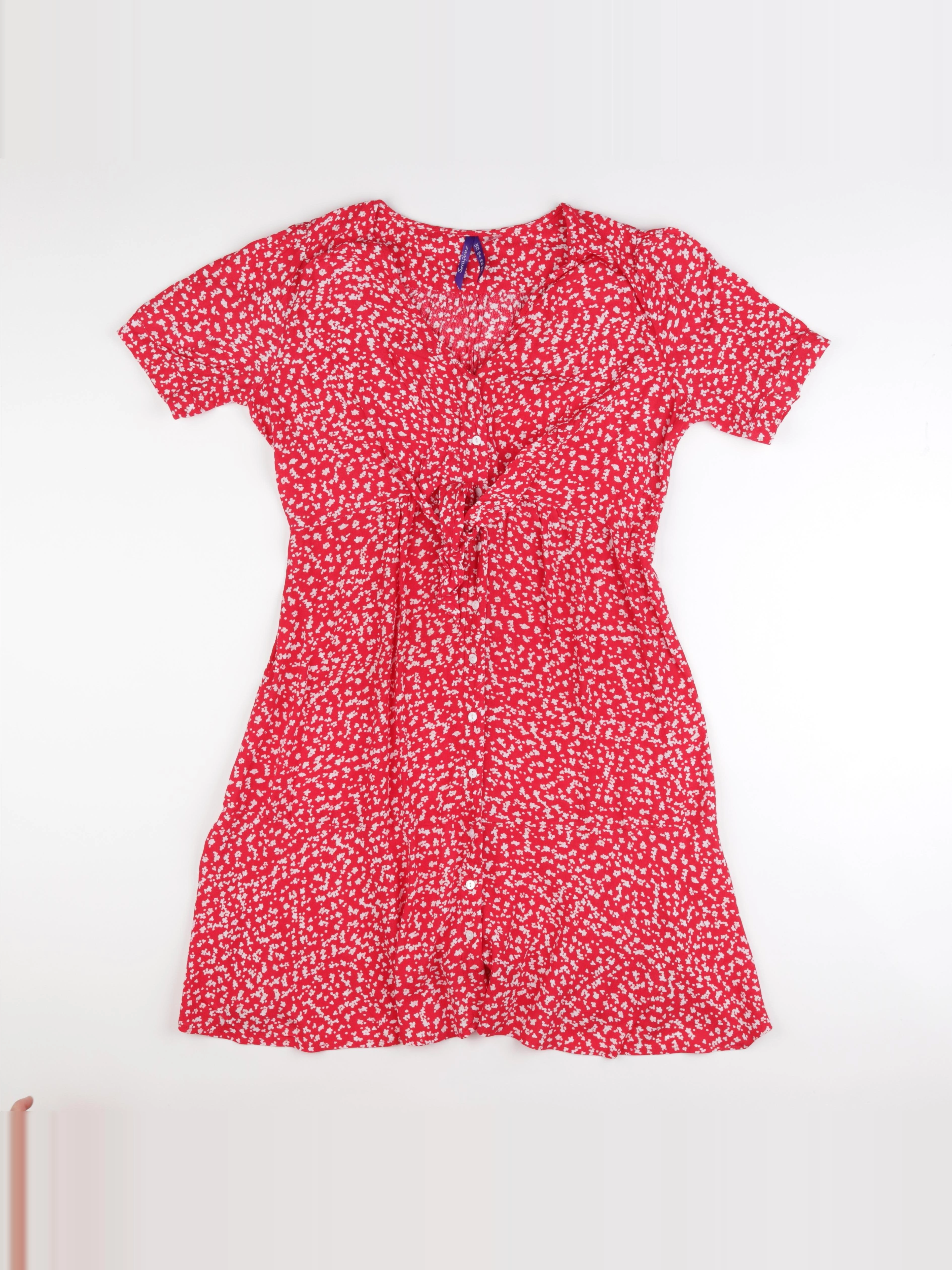 Seraphine - robe grossesse rouge - 42