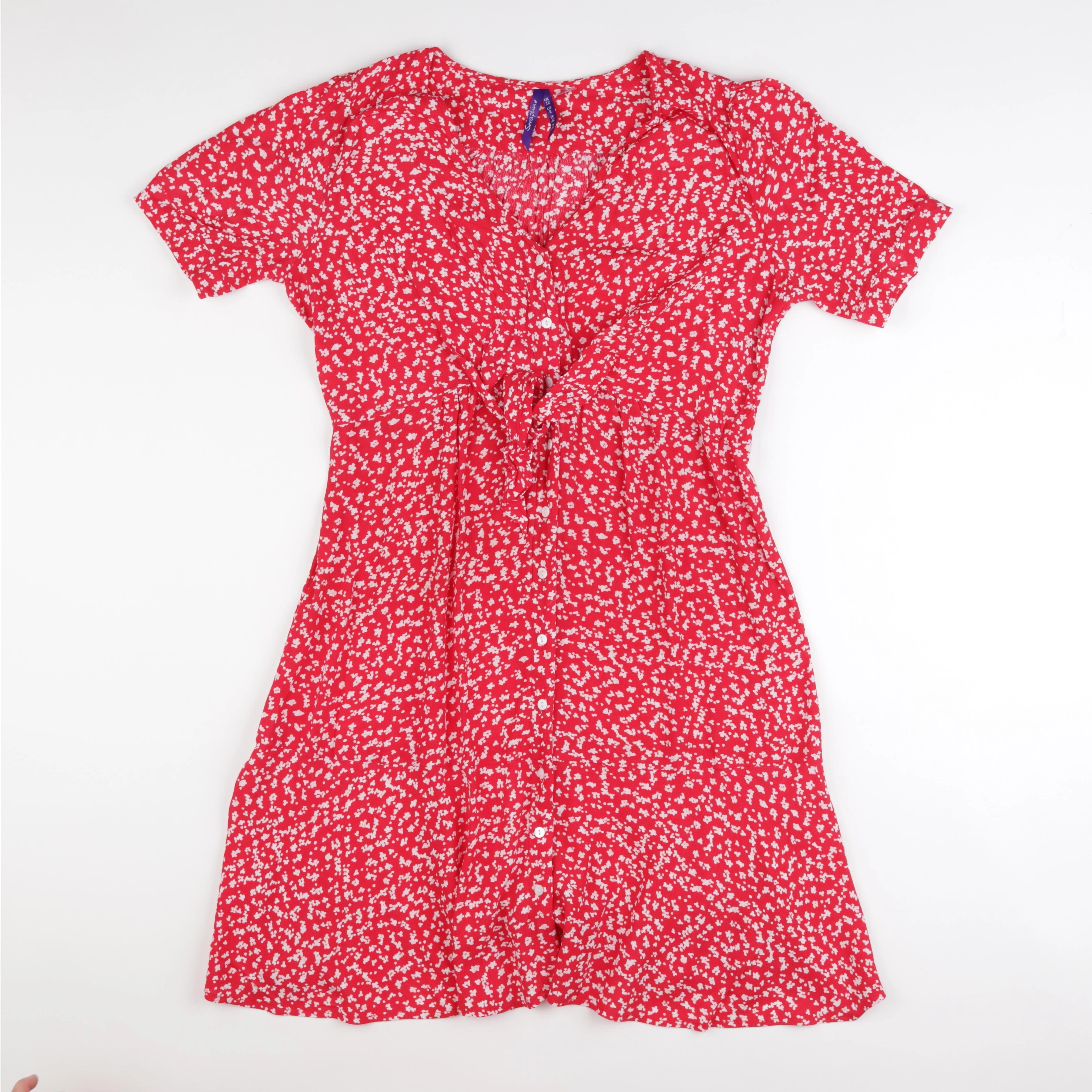 Seraphine - robe grossesse rouge - 42