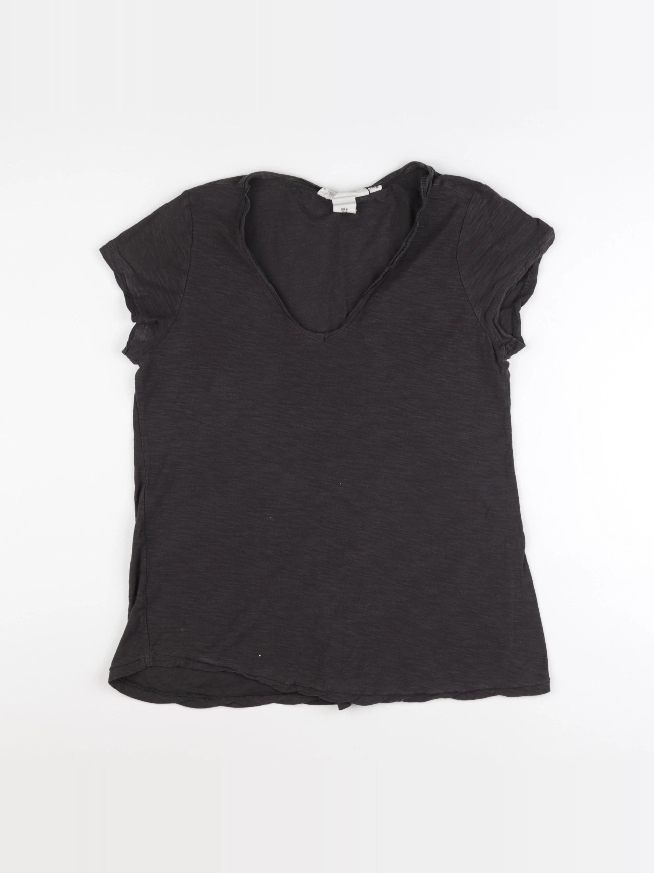 H&M - tee-shirt grossesse gris - m