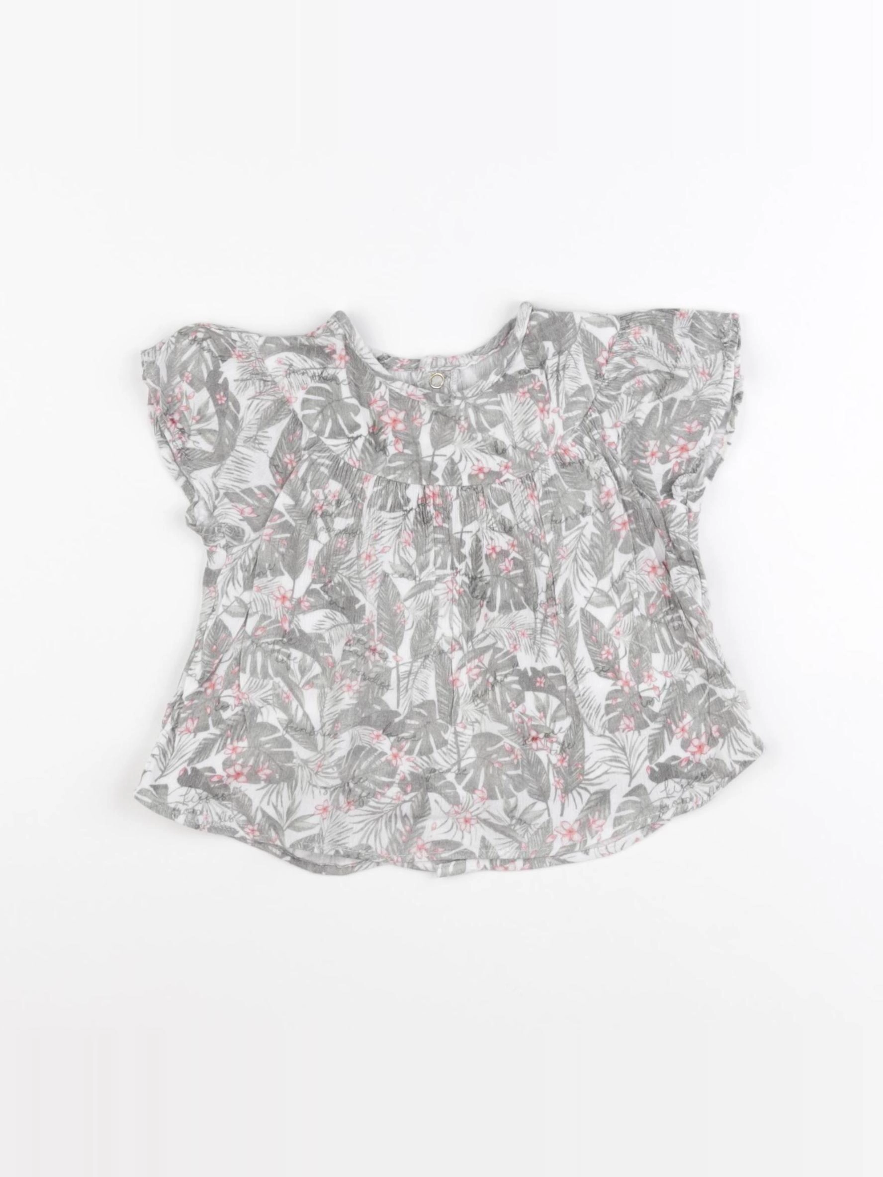 IKKS - blouse vert - 18 mois