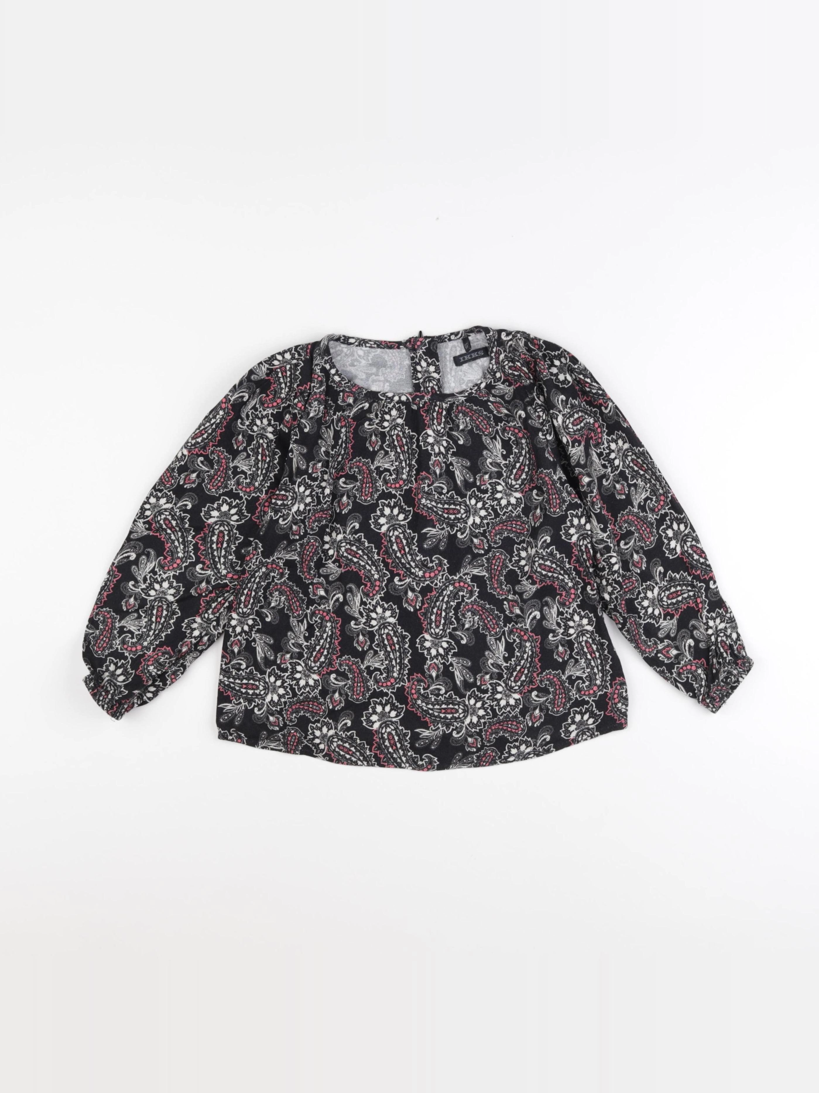 IKKS - blouse noir - 3 ans
