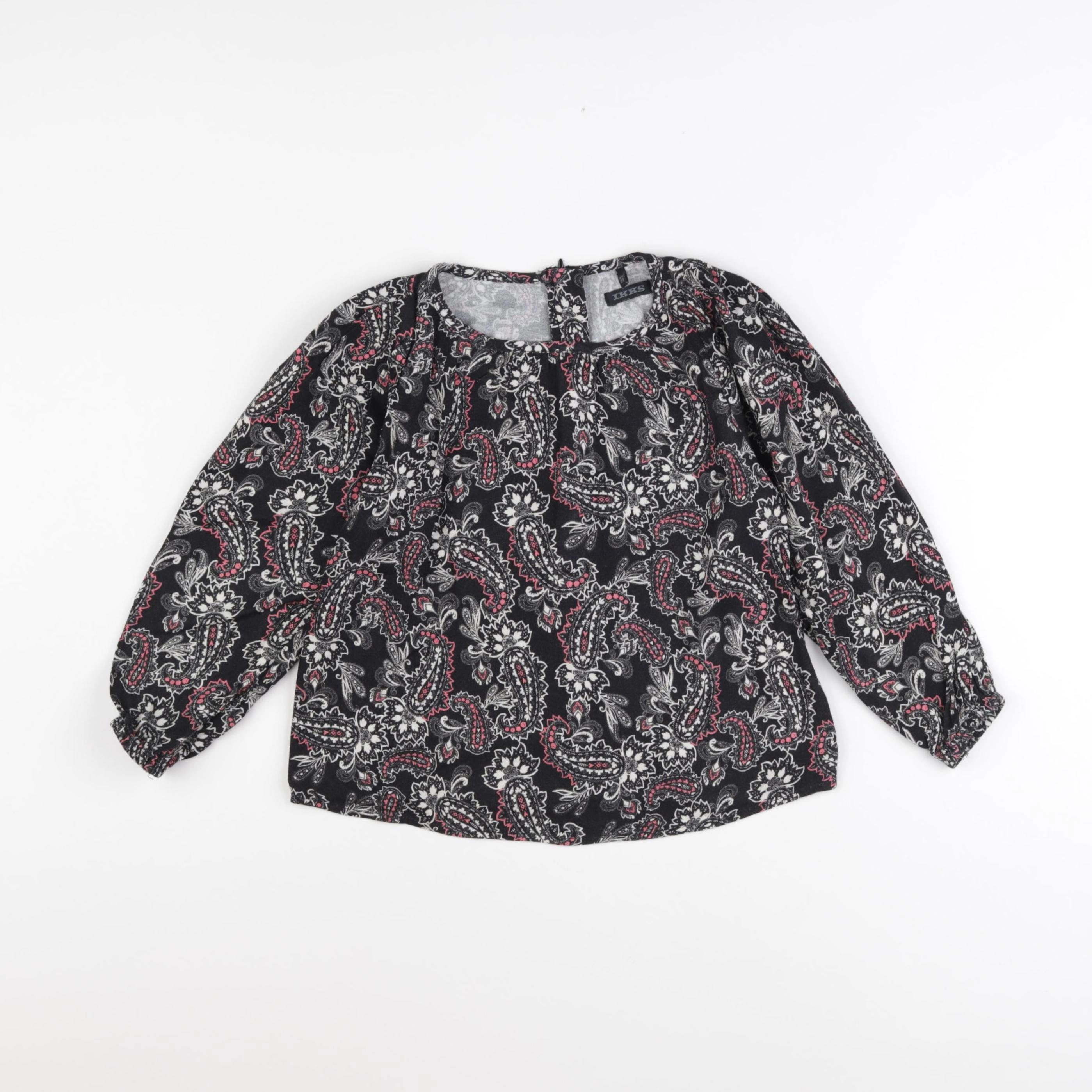 IKKS - blouse noir - 3 ans