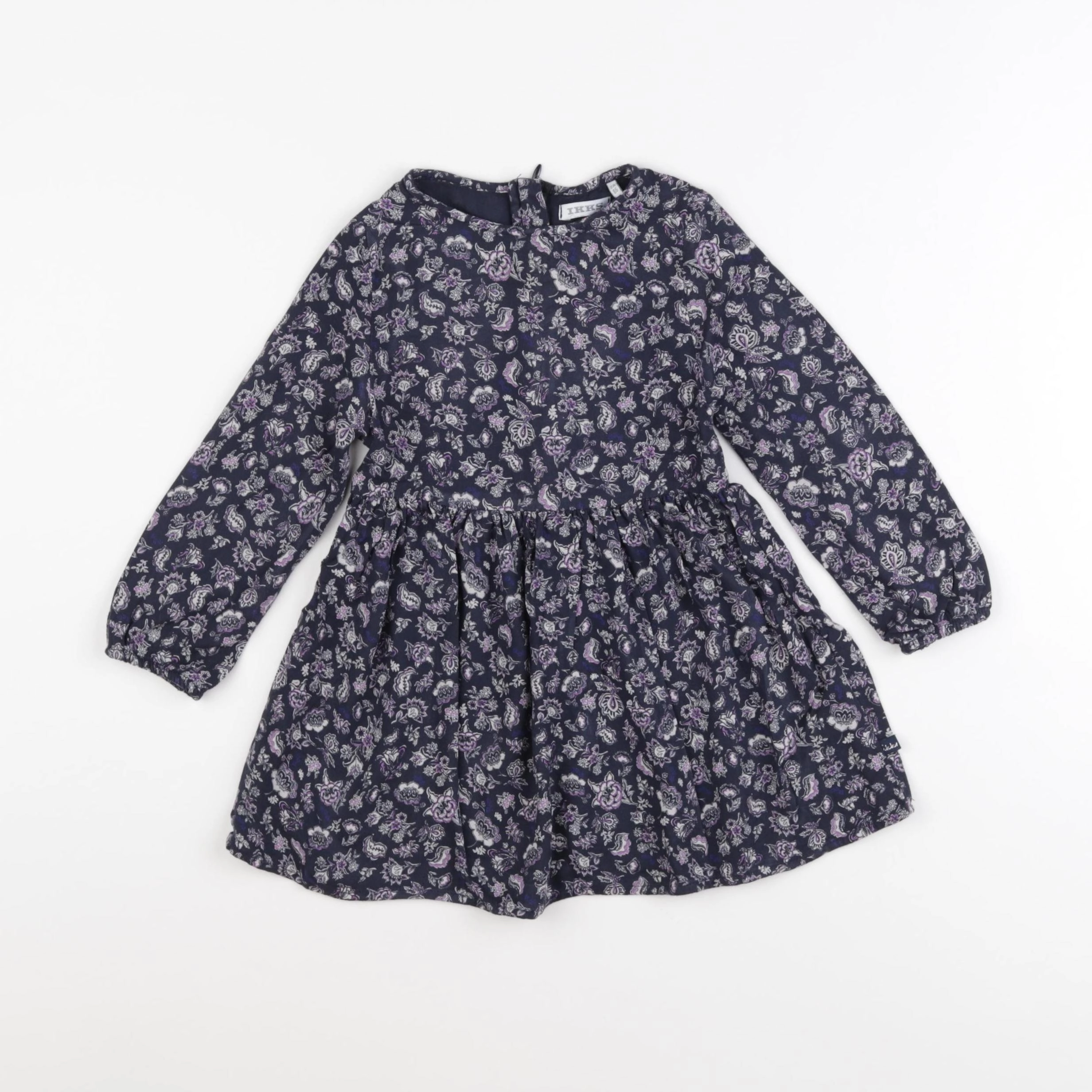 IKKS - robe bleu - 2 ans