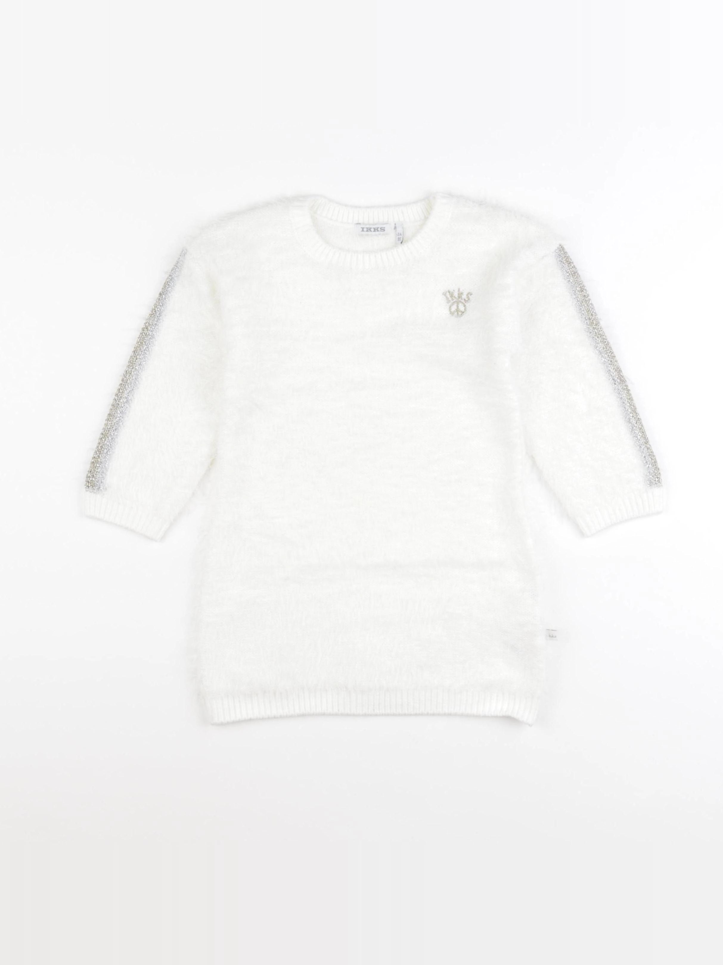 IKKS - robe blanc - 2 ans