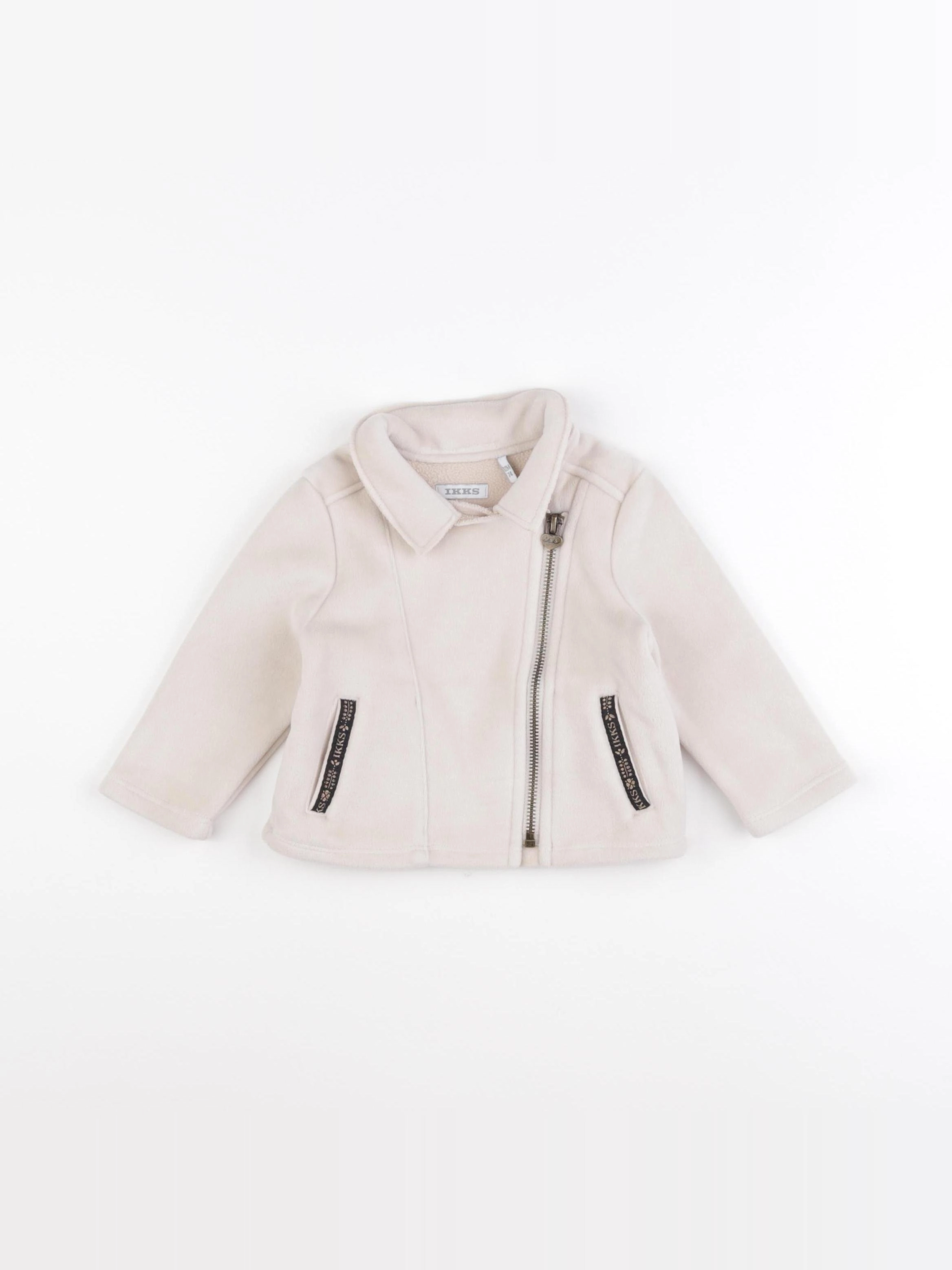 IKKS - veste beige - 12 mois