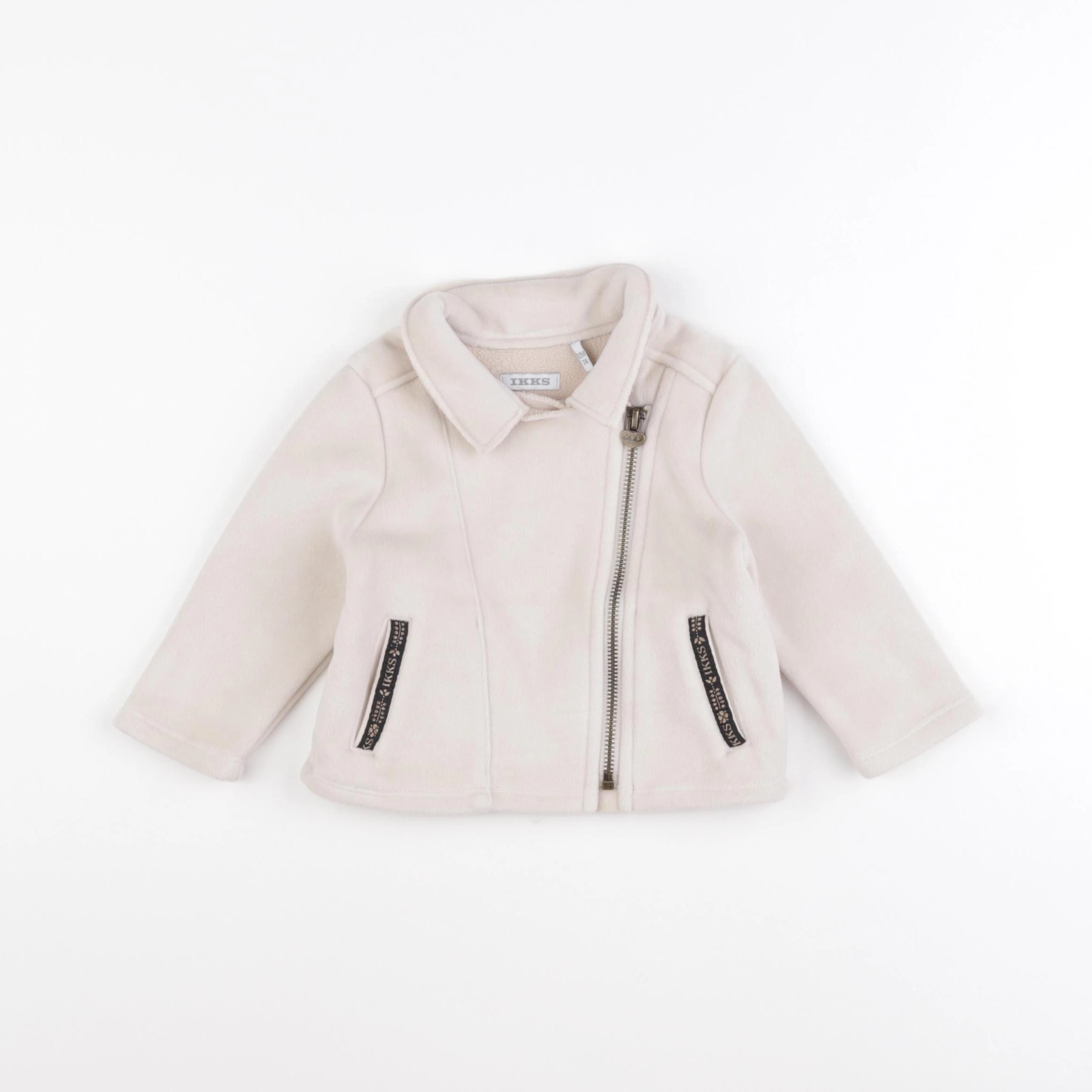 IKKS - veste beige - 12 mois