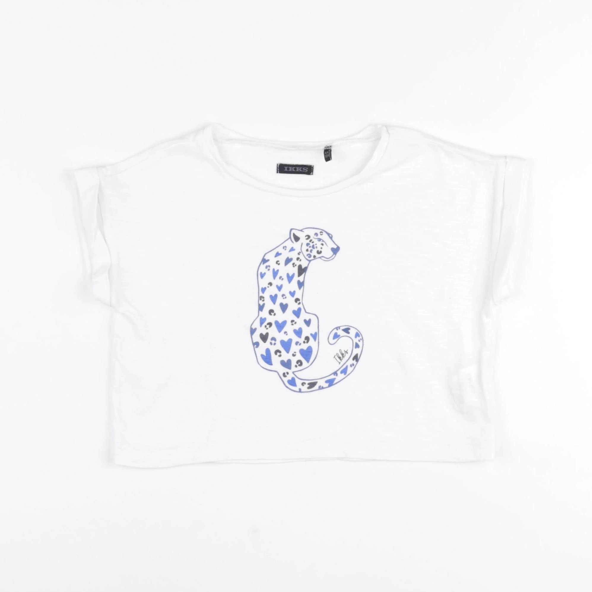 IKKS - tee-shirt blanc - 4 ans