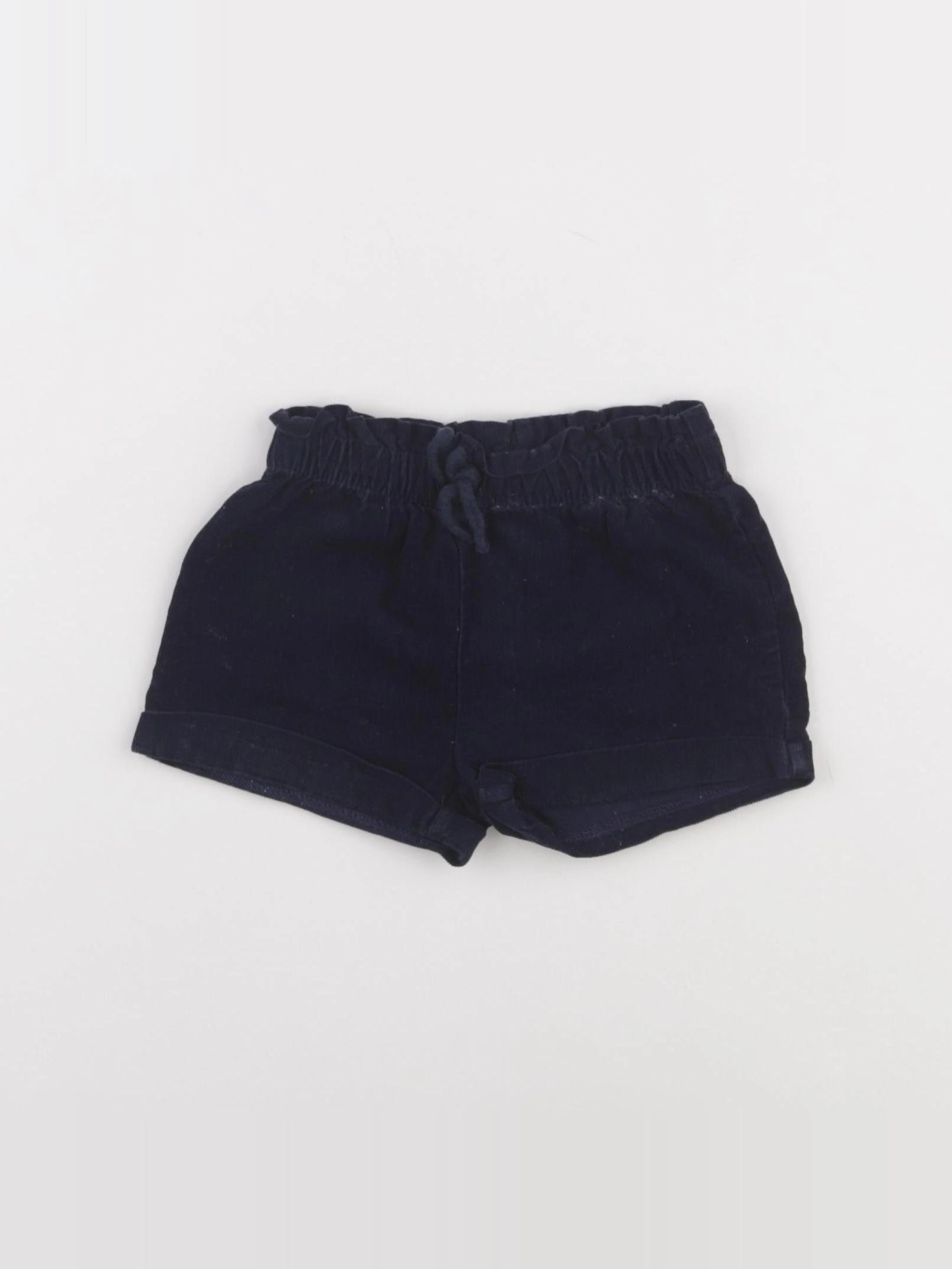 Vertbaudet - short bleu - 6 mois