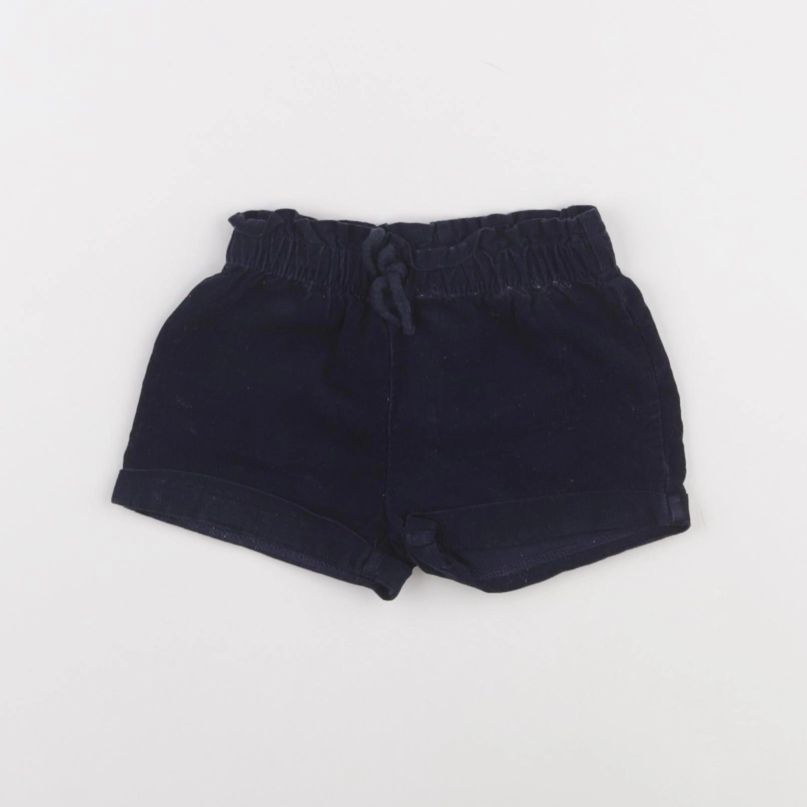Vertbaudet - short bleu - 6 mois