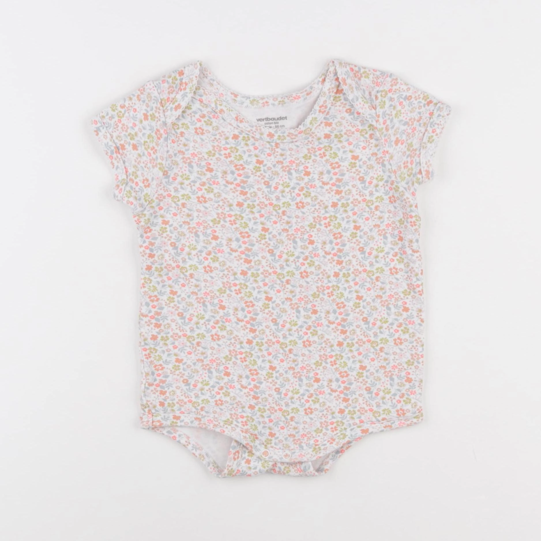Vertbaudet - body rose - 24 mois