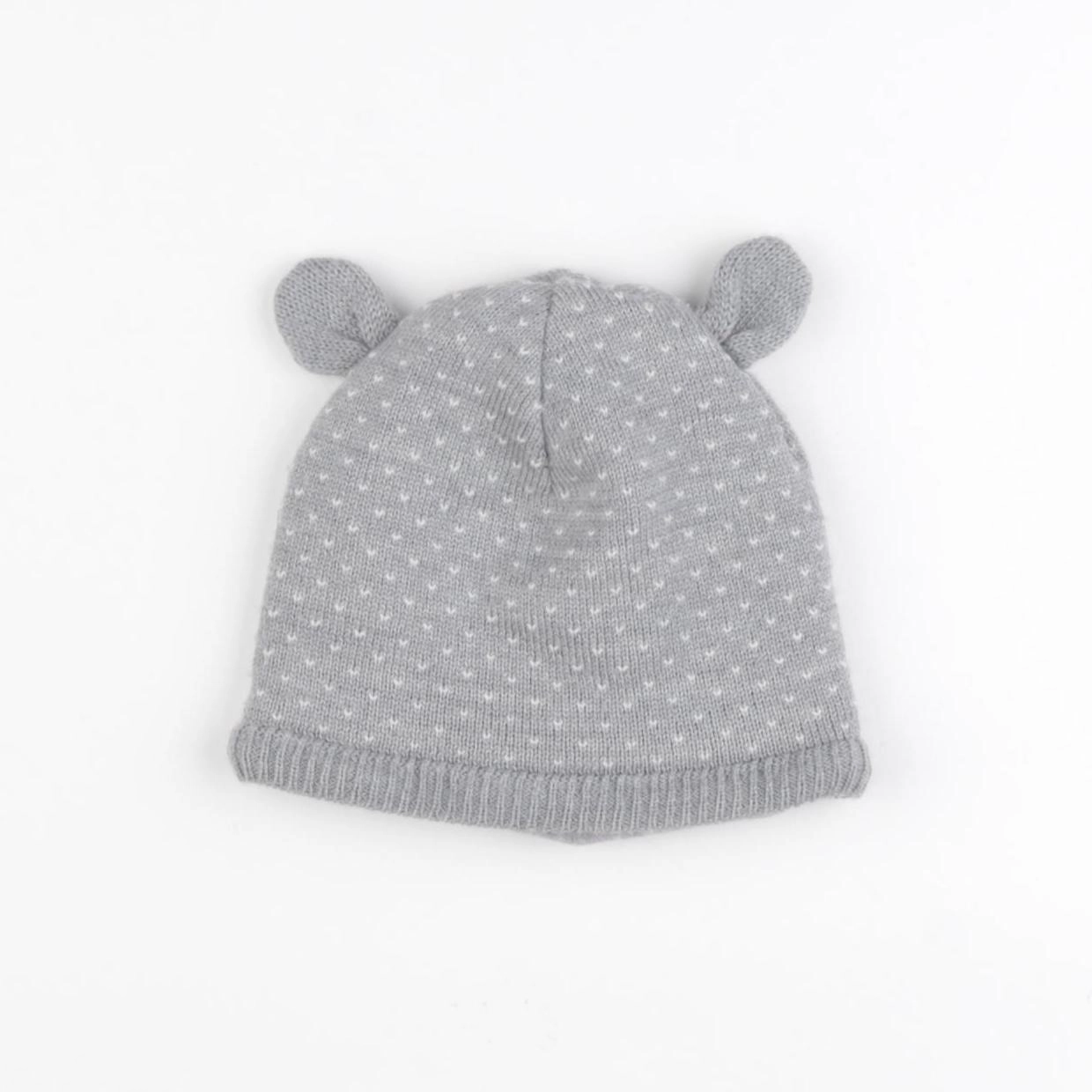 Petit Bateau - bonnet gris - 18/24 mois
