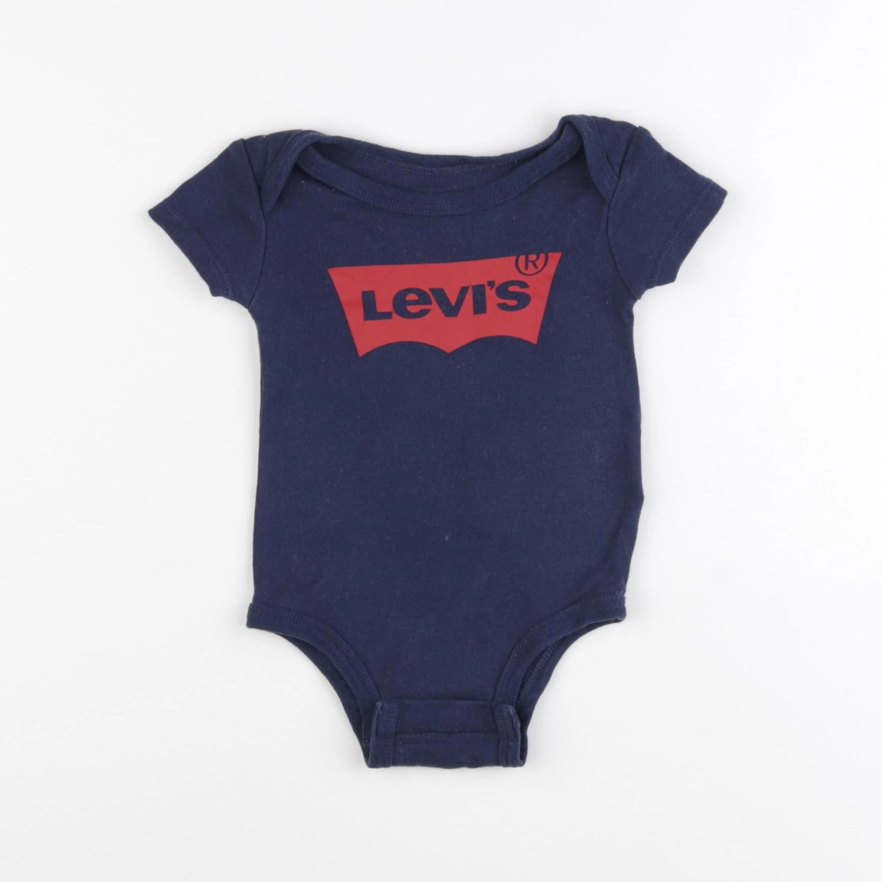 Levi's - body bleu - 0/6 mois