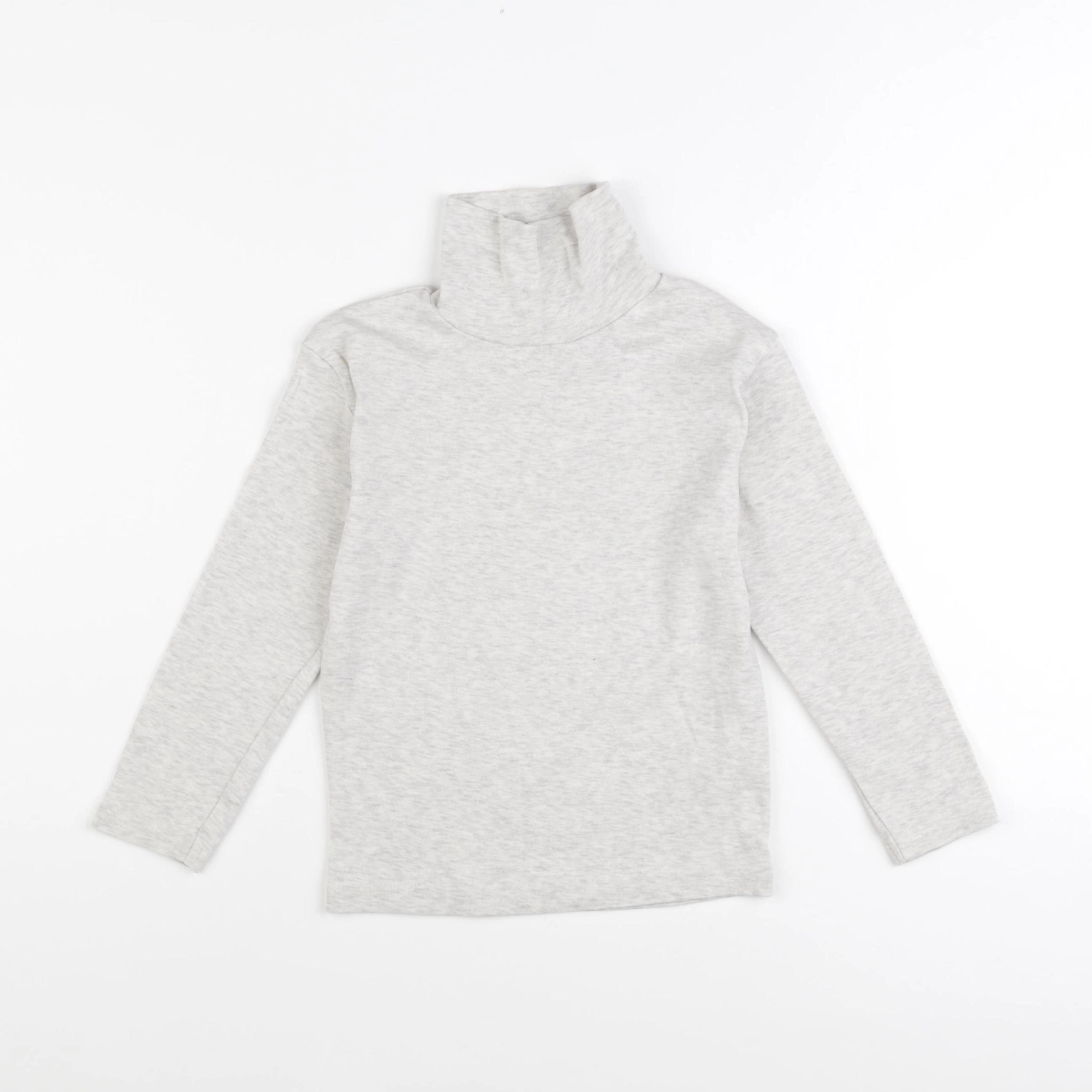 Vertbaudet - sous-pull gris - 5 ans