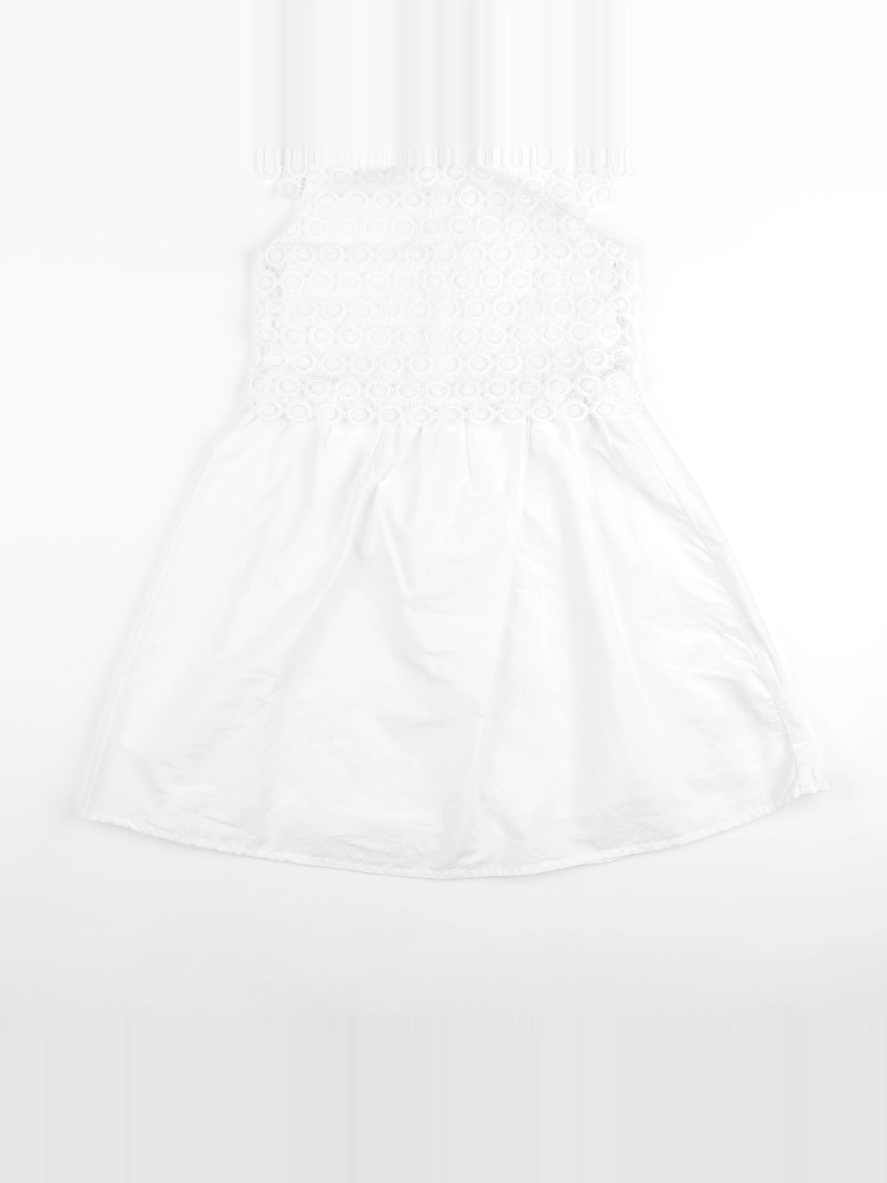 Vertbaudet - robe blanc - 10 ans