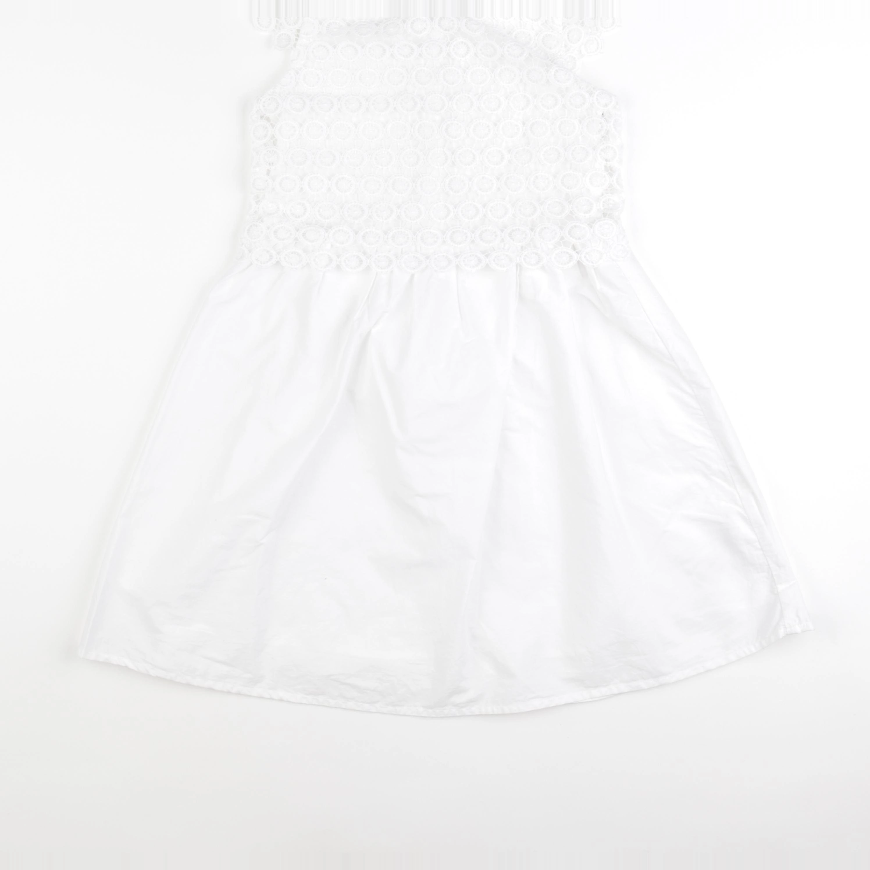 Vertbaudet - robe blanc - 10 ans