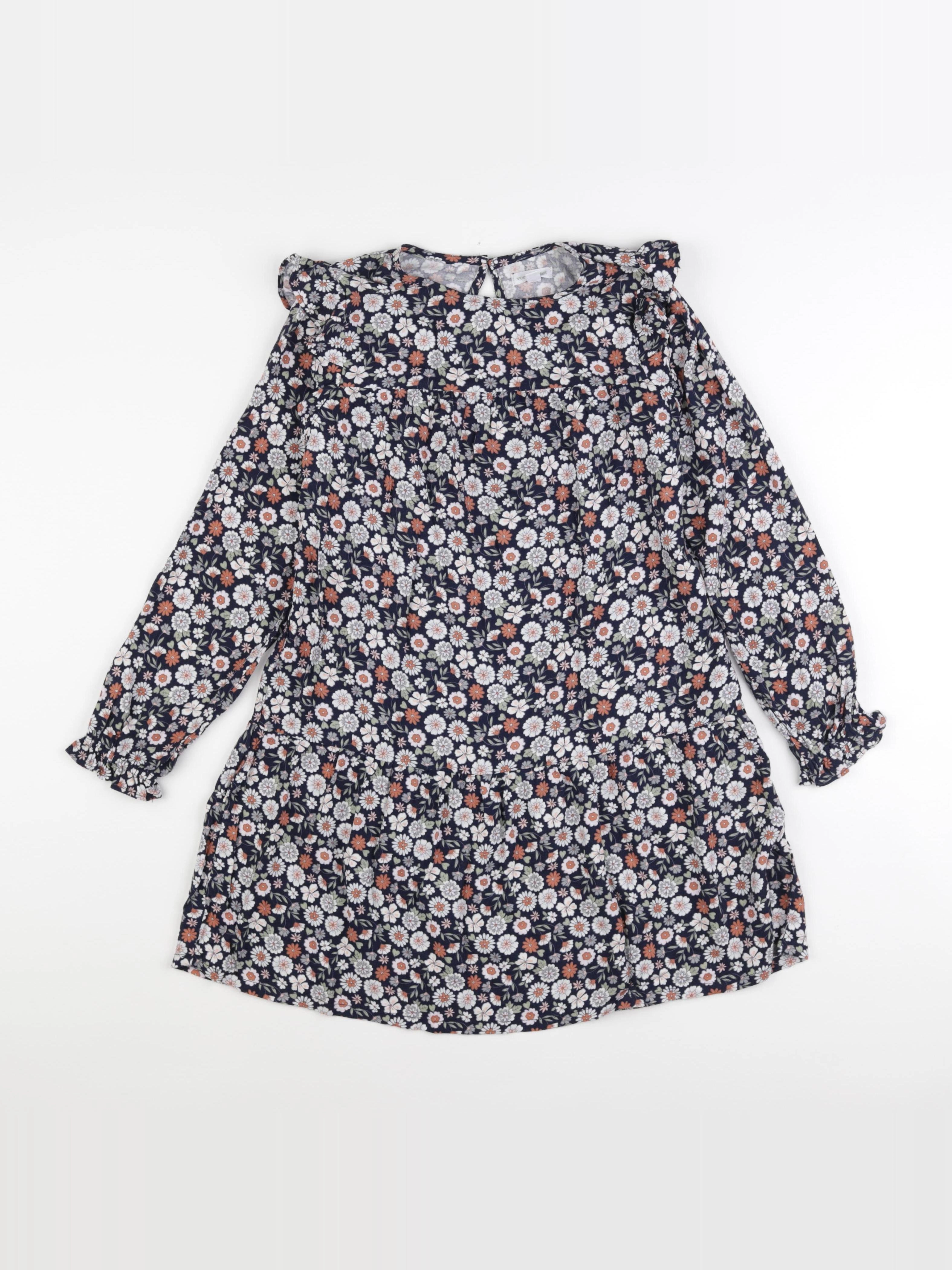 Vertbaudet - robe bleu - 9 ans