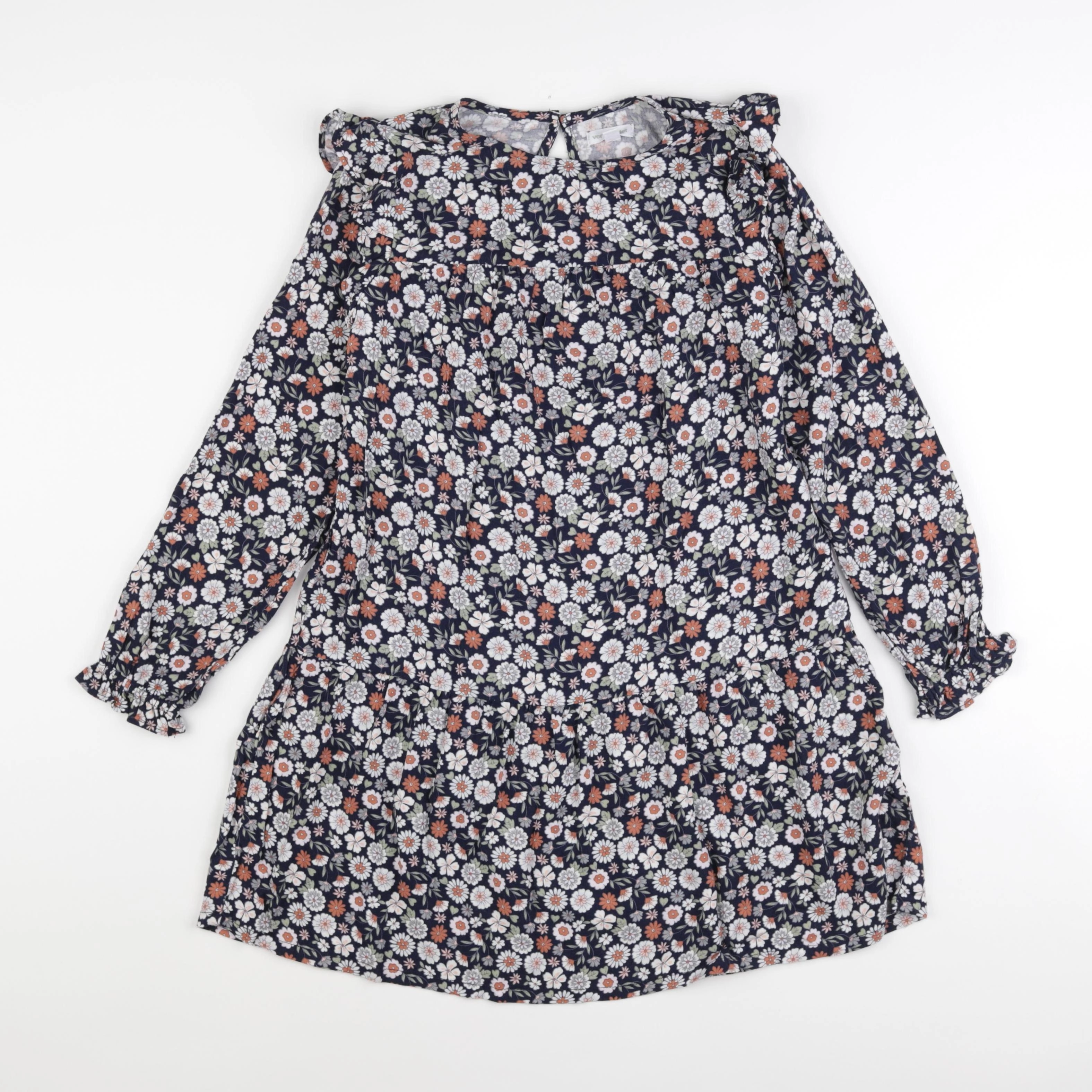 Vertbaudet - robe bleu - 9 ans