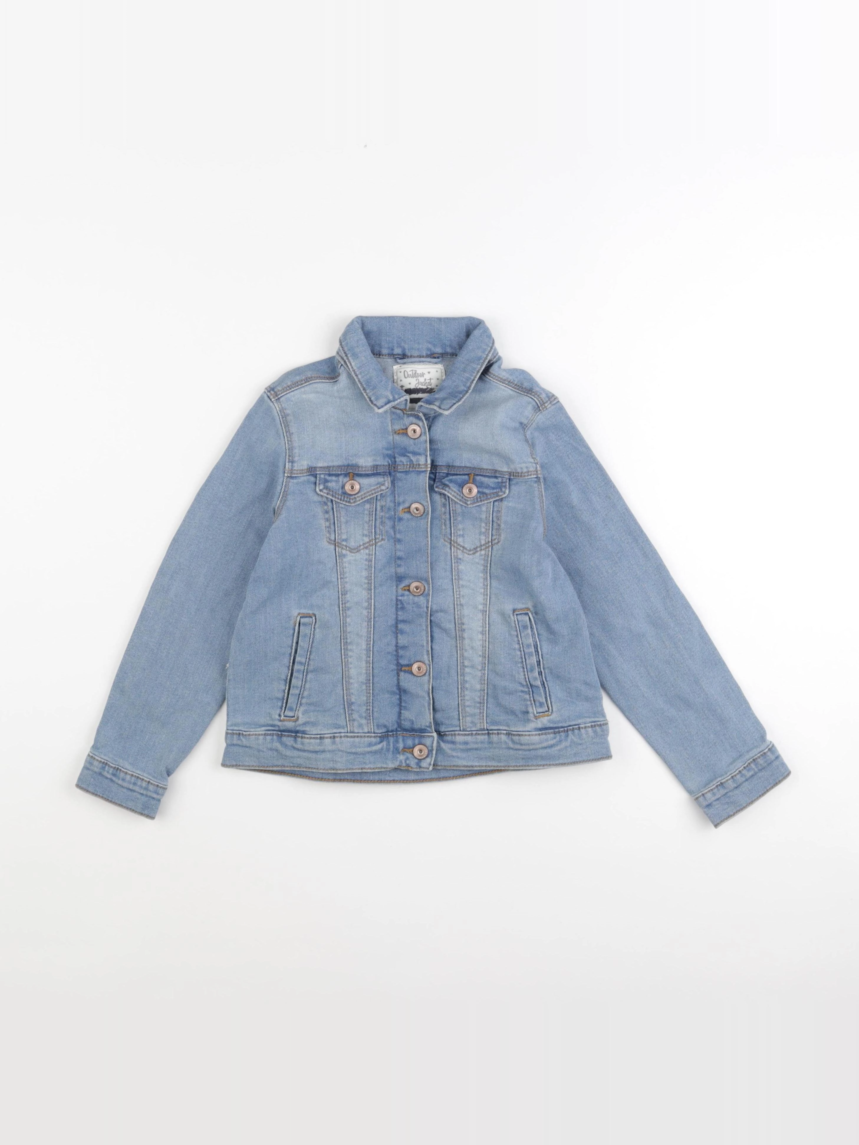 Vertbaudet - veste bleu - 7 ans
