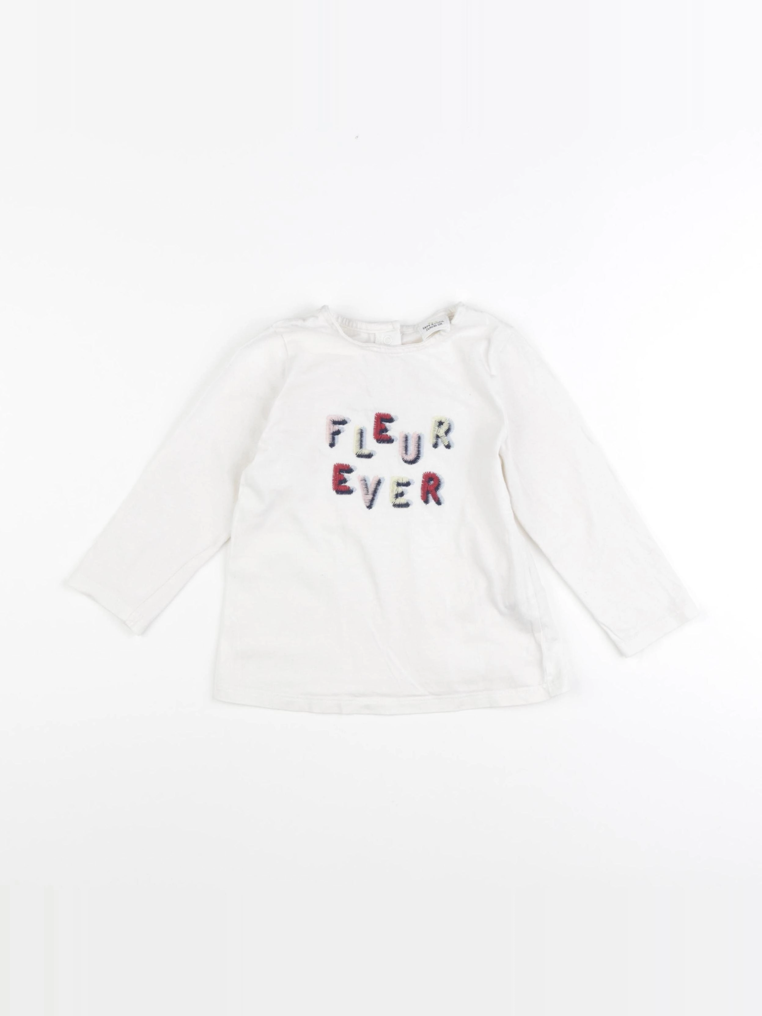 Tape à l'oeil - tee-shirt blanc - 24 mois
