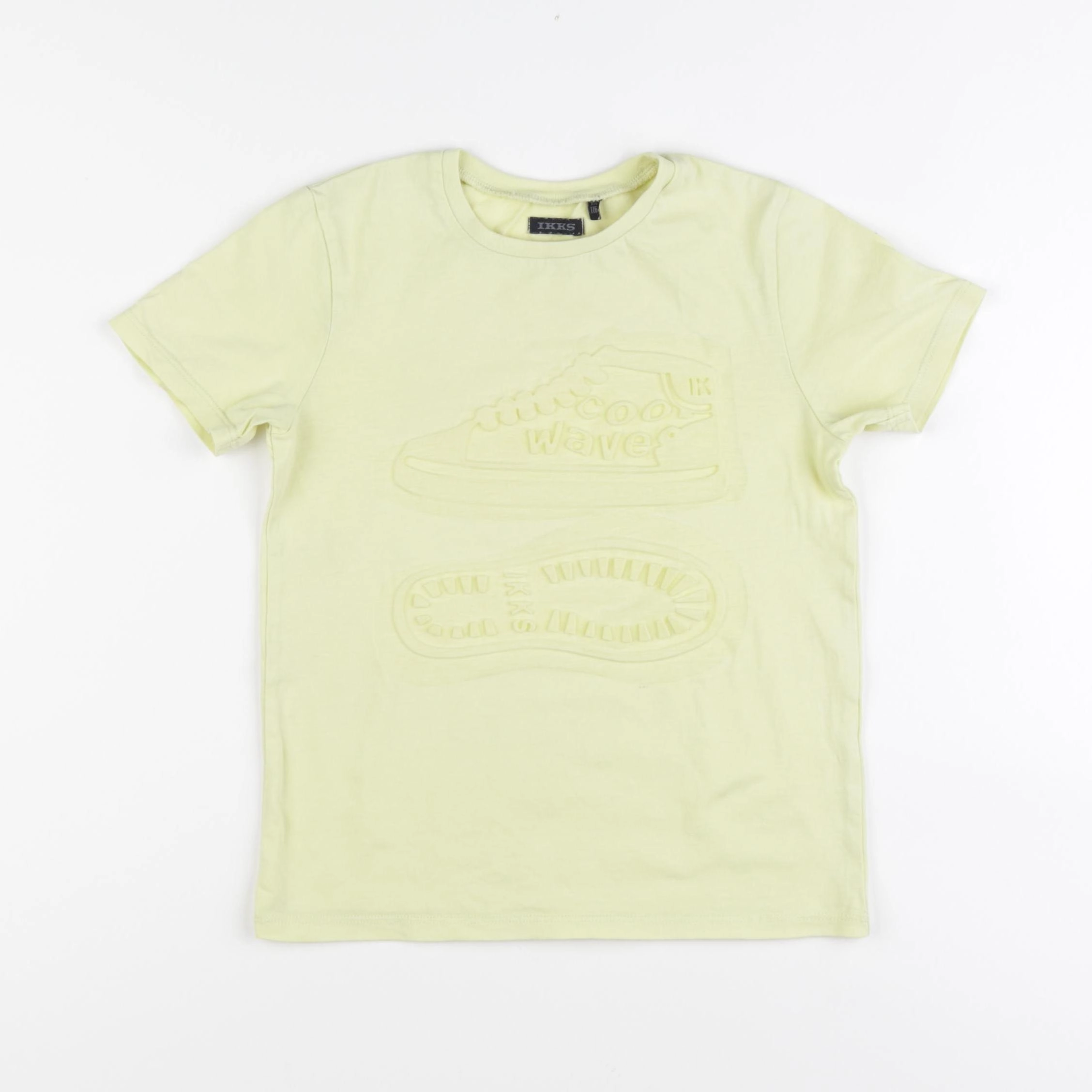 IKKS - tee-shirt jaune - 6 ans