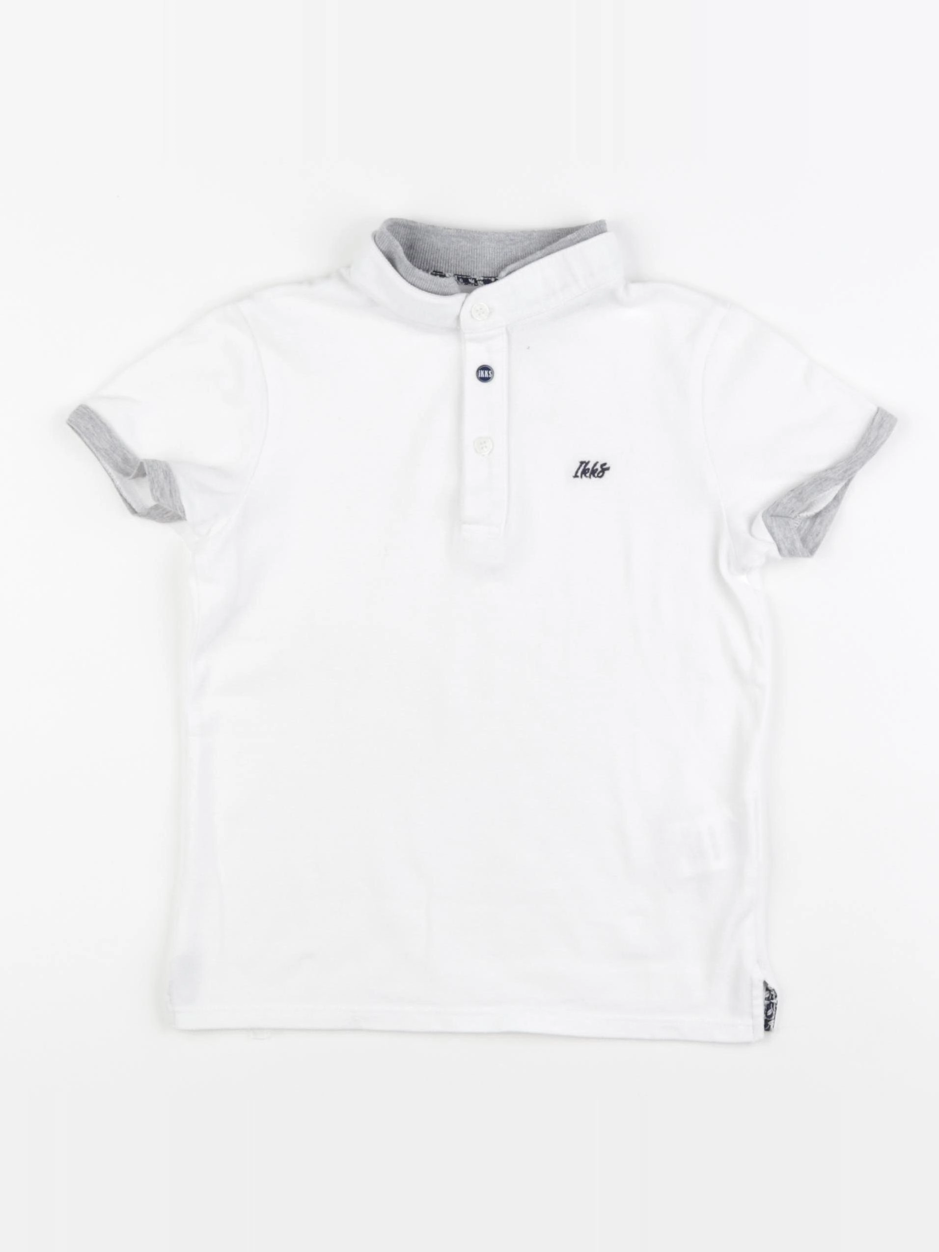 IKKS - polo blanc - 5 ans