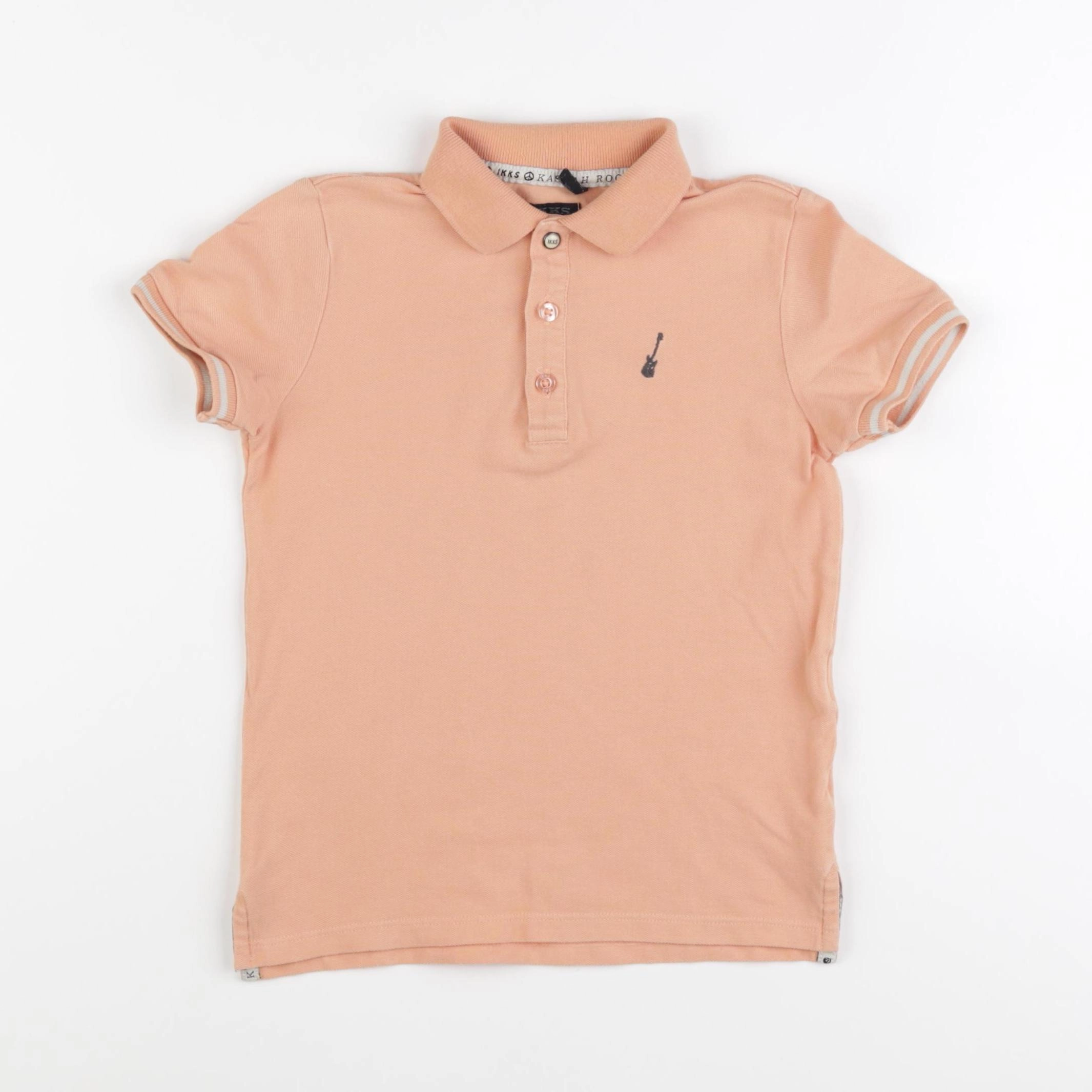 IKKS - polo orange - 4 ans