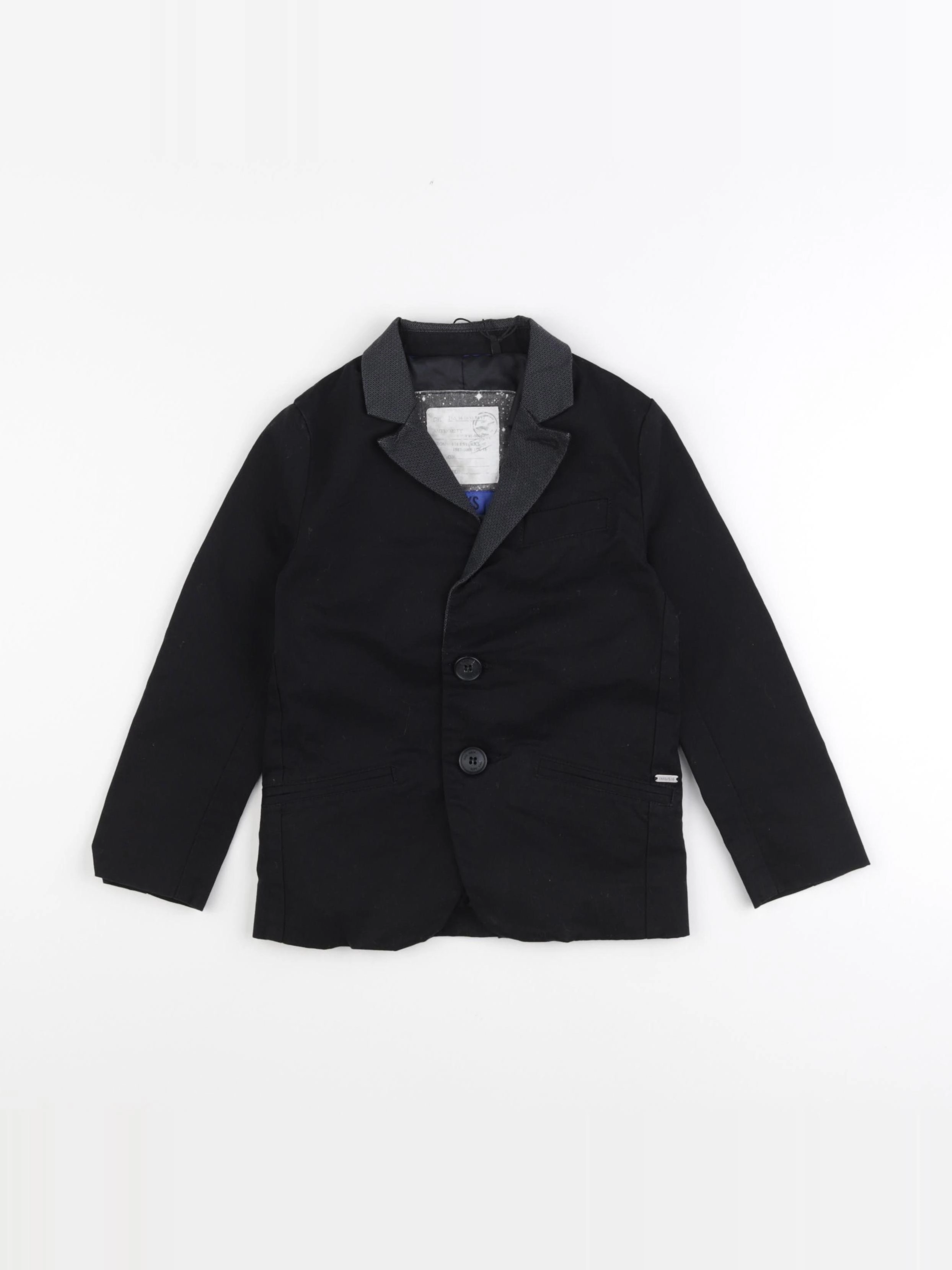 IKKS - veste noir - 4 ans