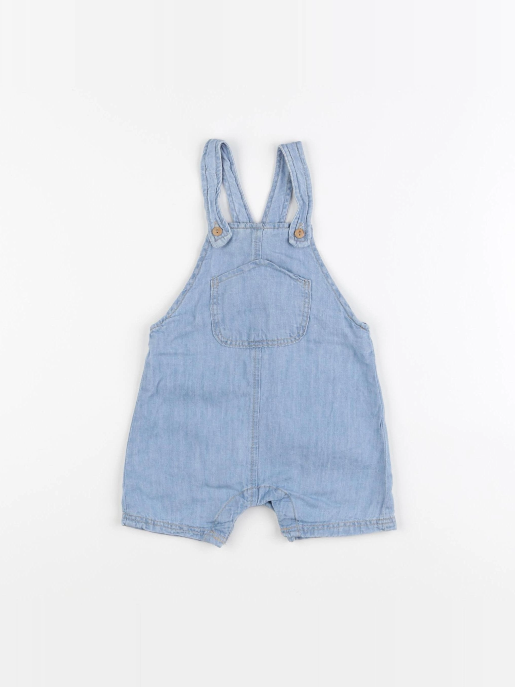 Zara - salopette bleu - 3/6 mois