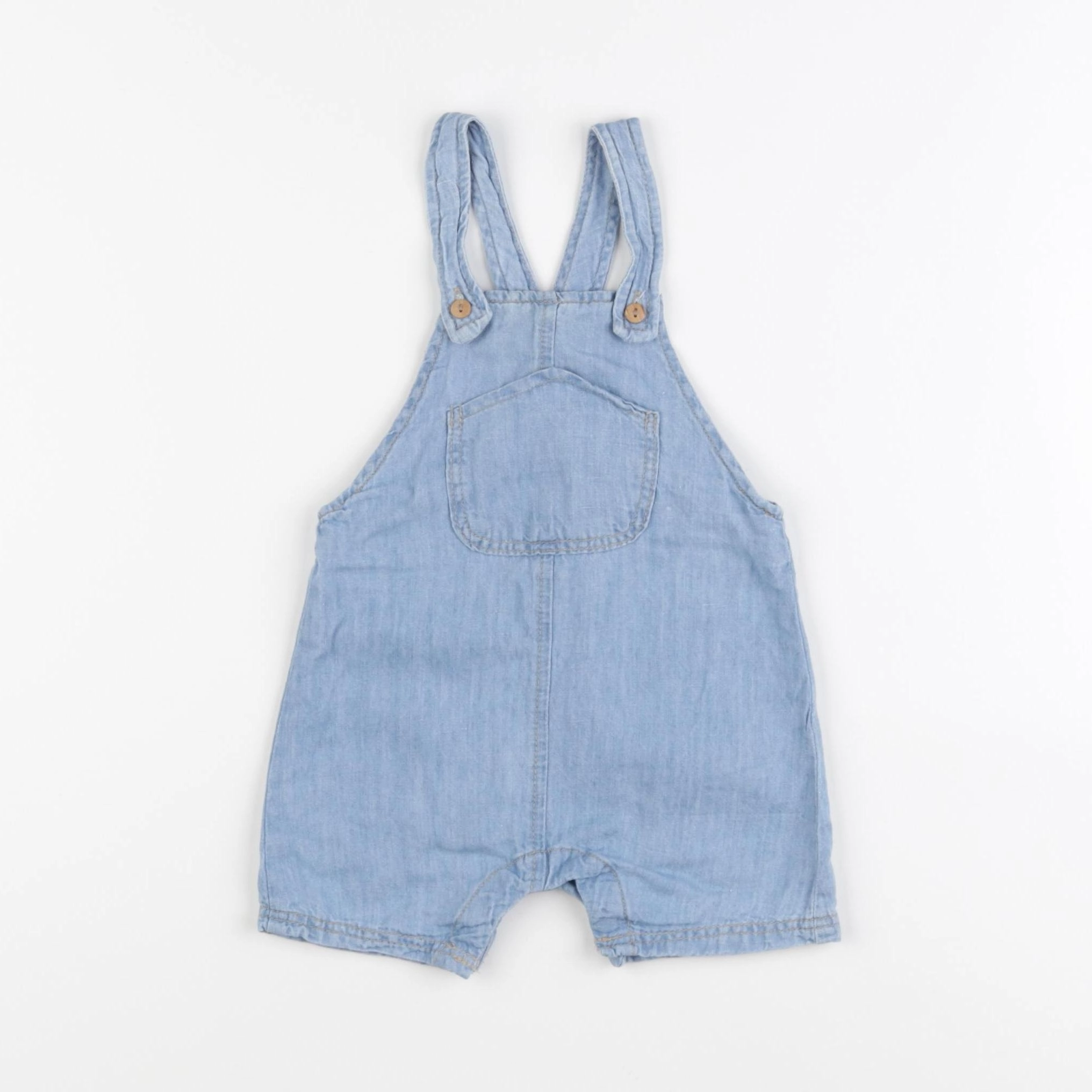 Zara - salopette bleu - 3/6 mois