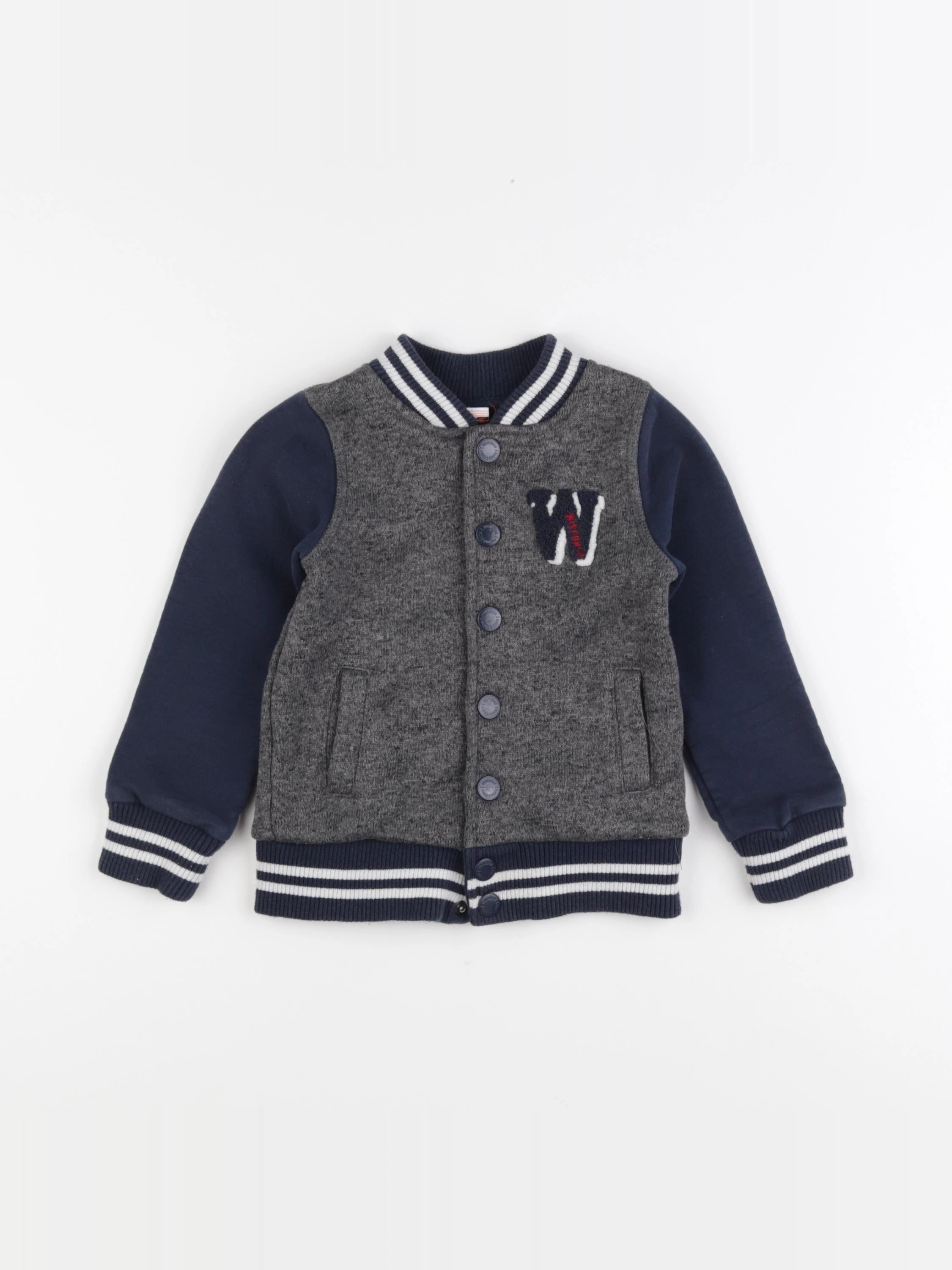 Tape à l'oeil - gilet gris, bleu - 3 ans