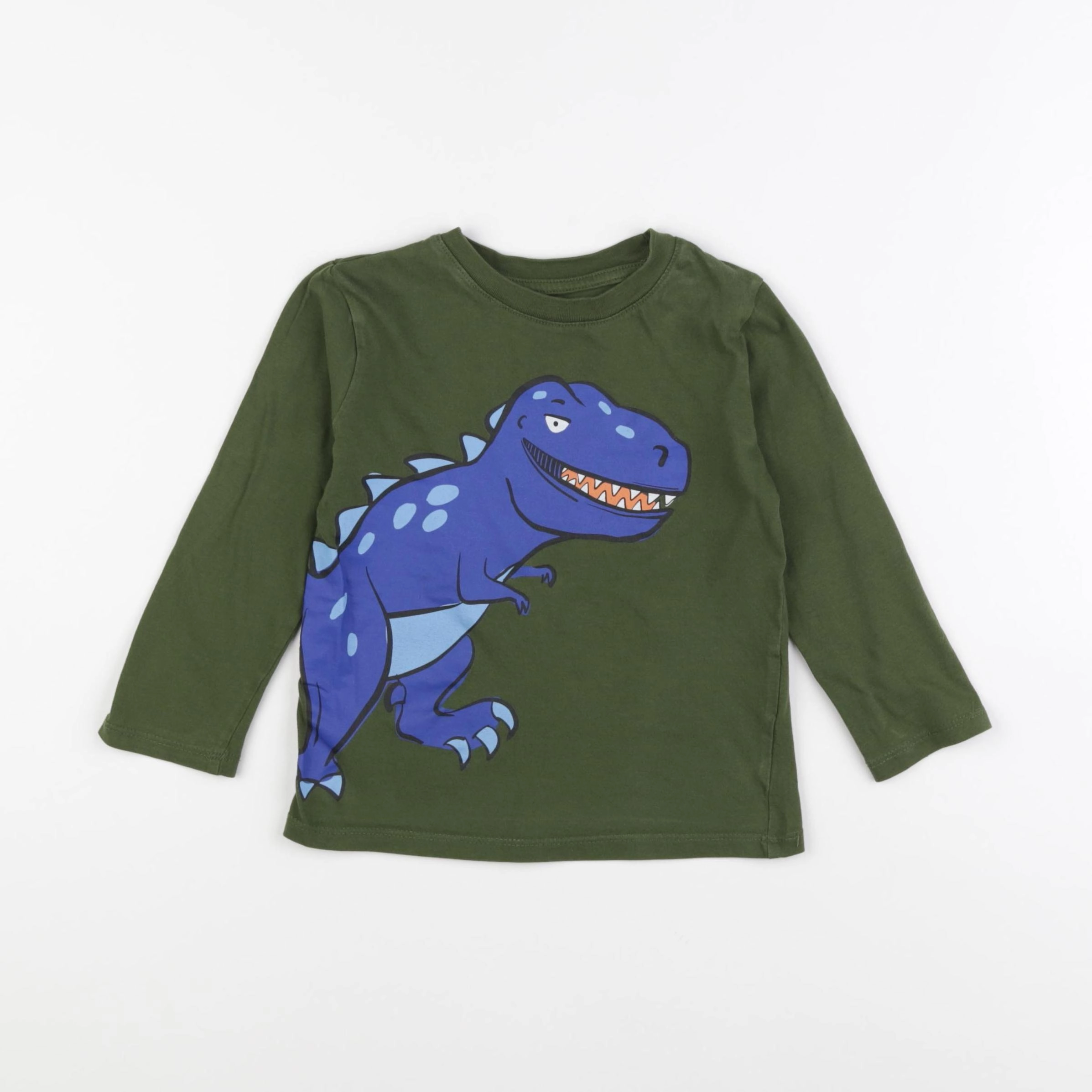 H&M - tee-shirt vert - 2/4 ans