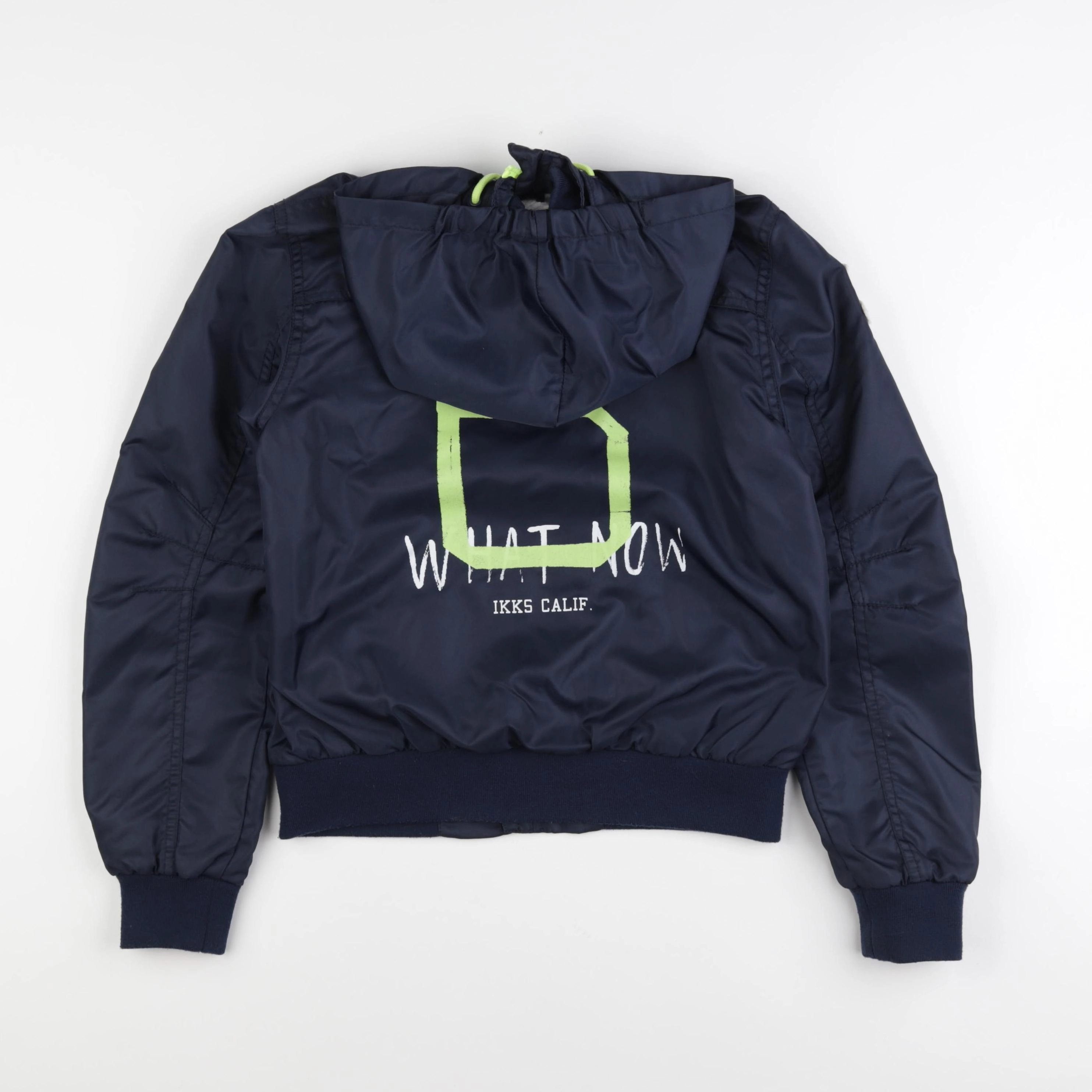 IKKS - veste imprimé au dos bleu - 12 ans