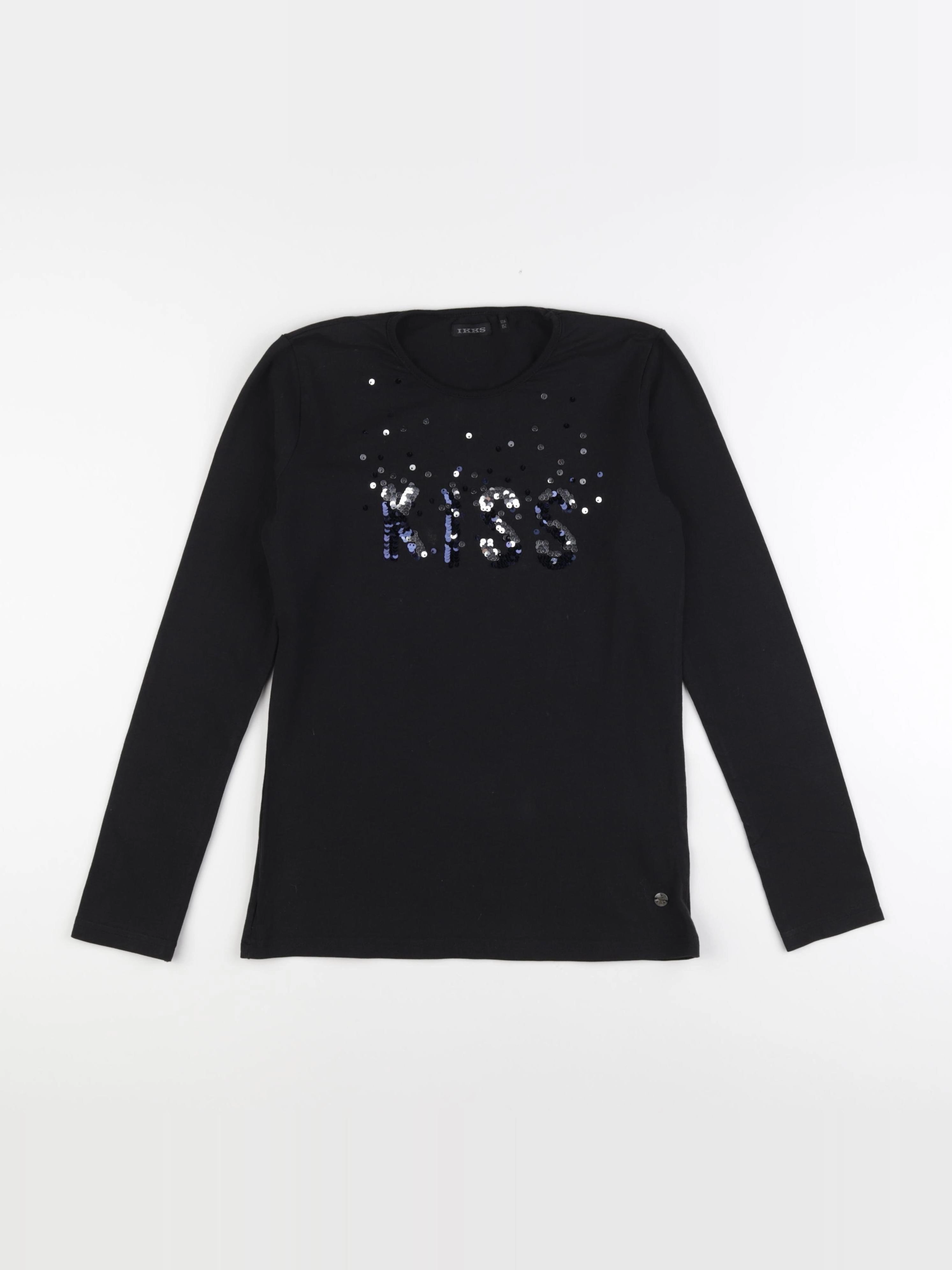 IKKS - tee-shirt noir - 12 ans