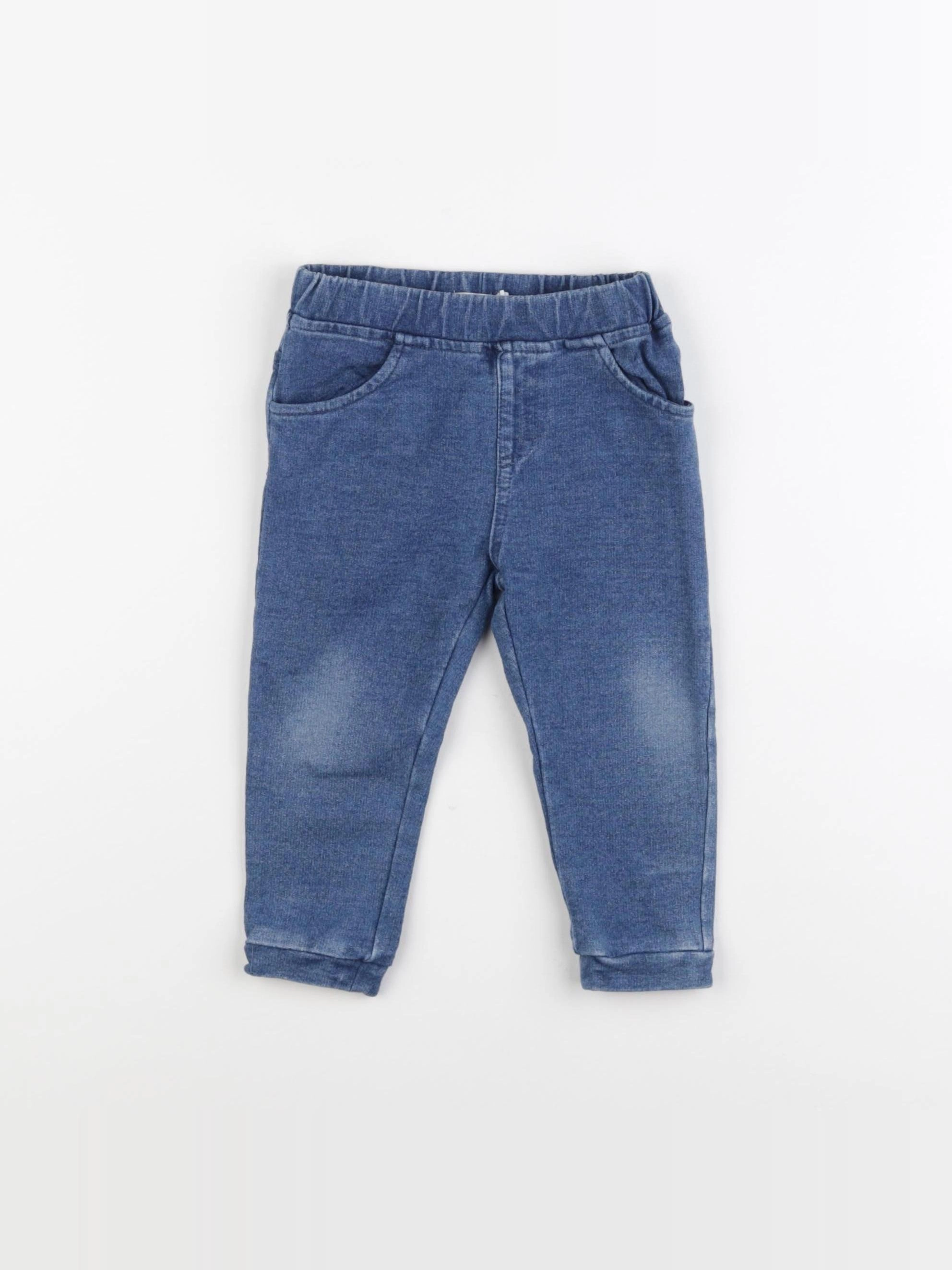 Boutchou - jegging bleu - 12 mois