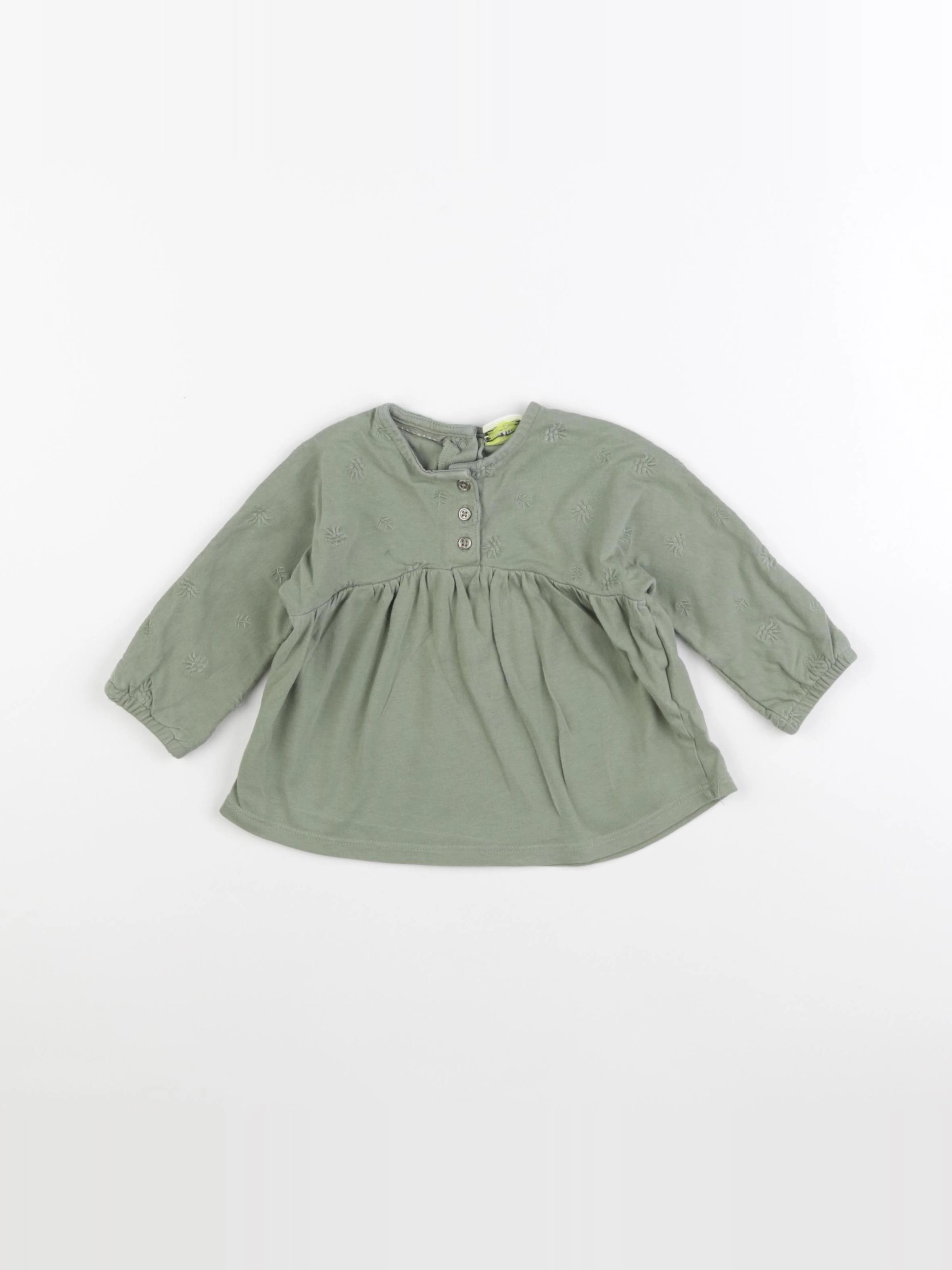 Tape à l'oeil - tee-shirt vert - 12 mois