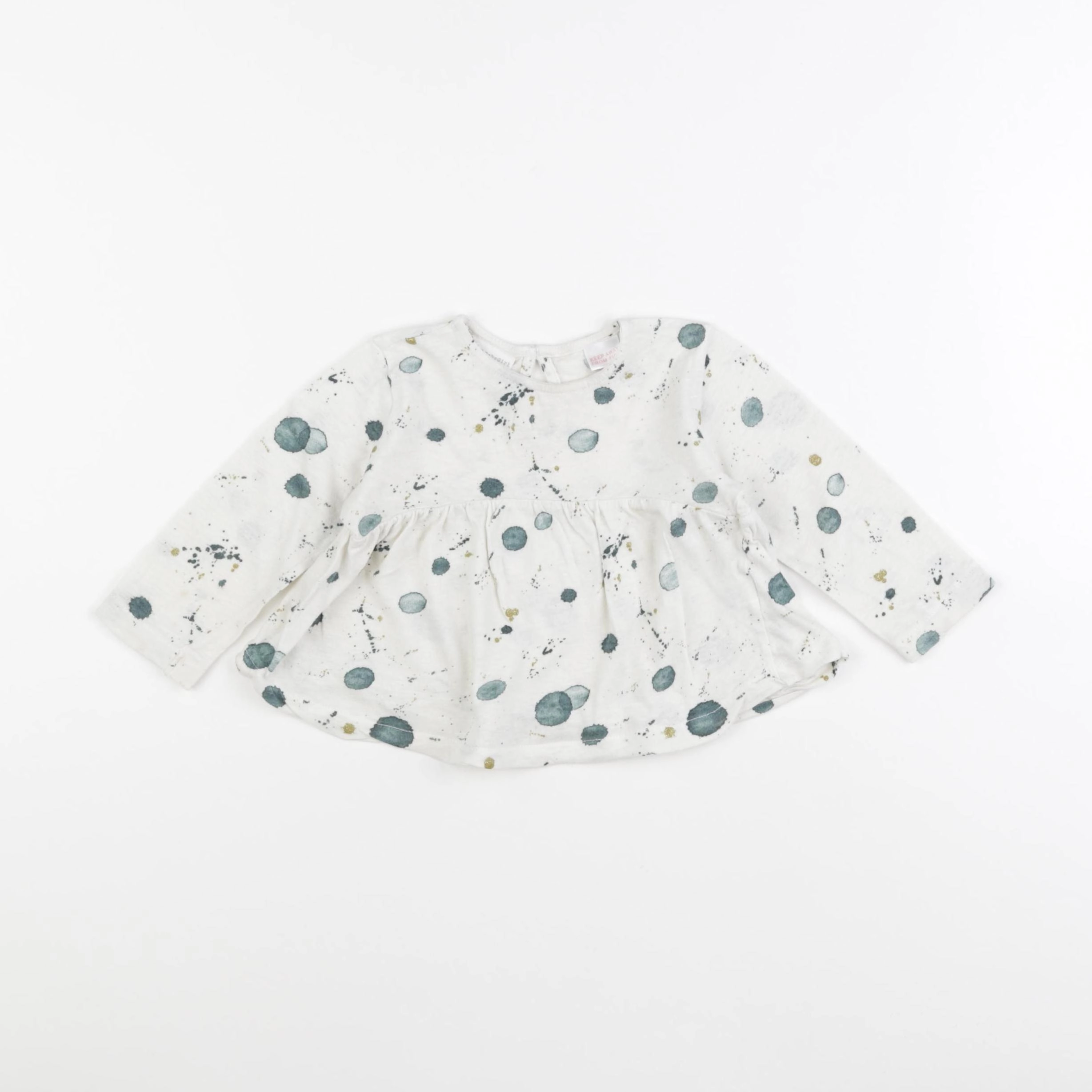 Zara - tee-shirt multicolore - 9/12 mois