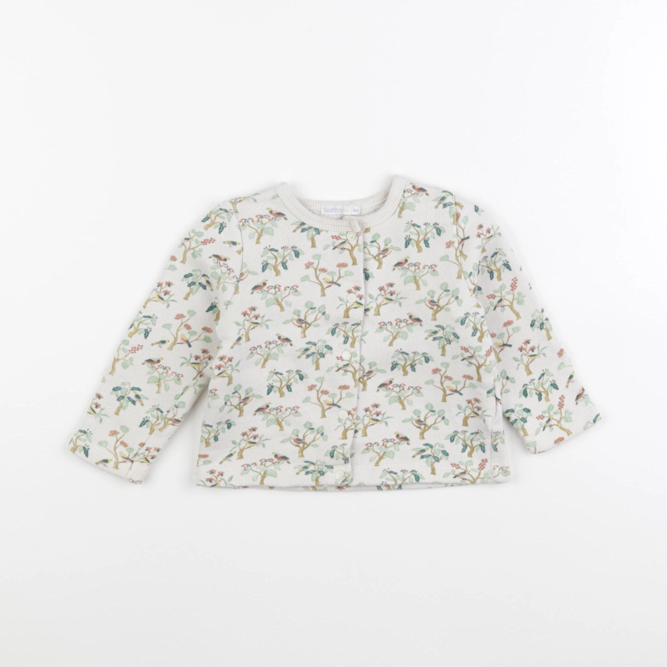 Boutchou - sweat multicolore - 12 mois