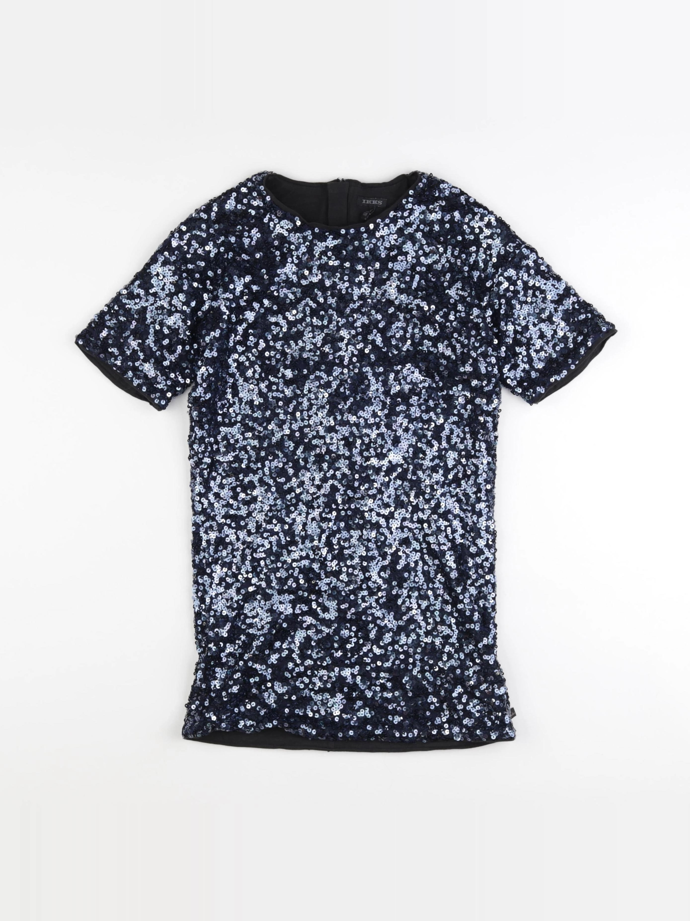 IKKS - robe bleu - 8 ans