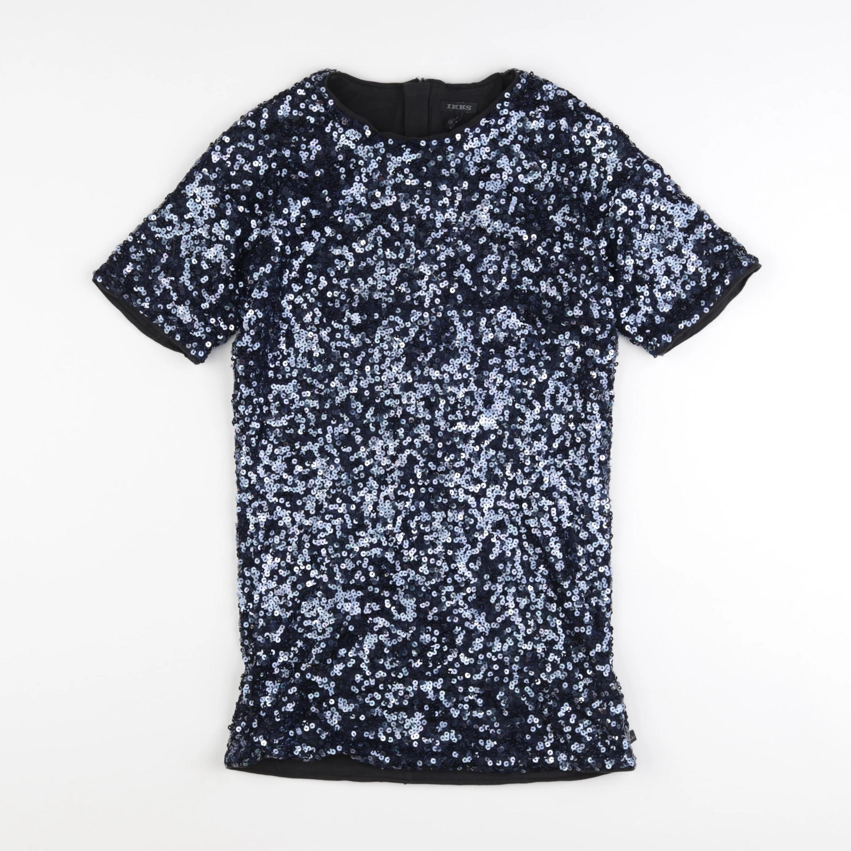 IKKS - robe bleu - 8 ans